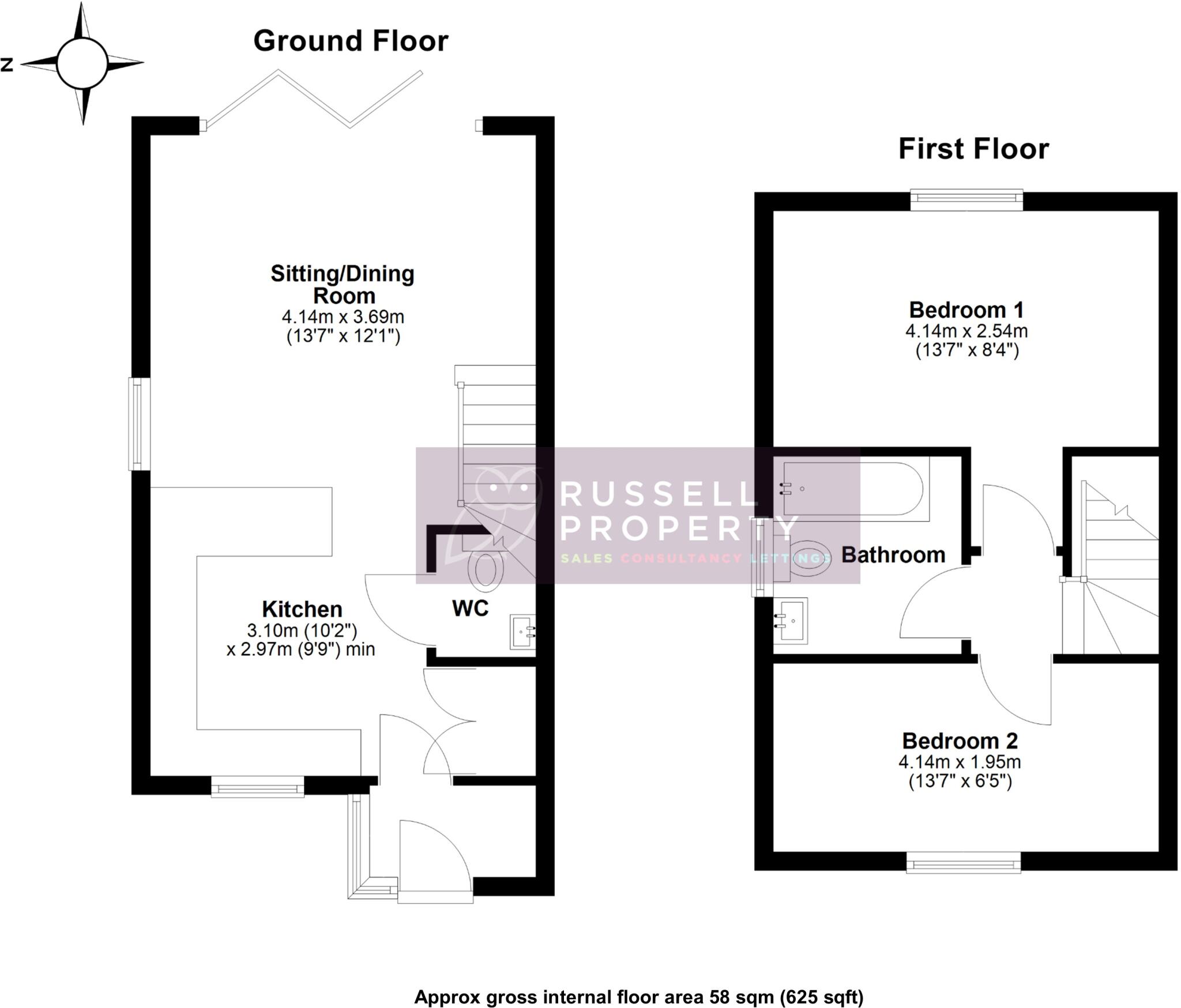 Dimsdale Crescent, Bishop's Stortford, Hertfordshire, CM23 floorplan