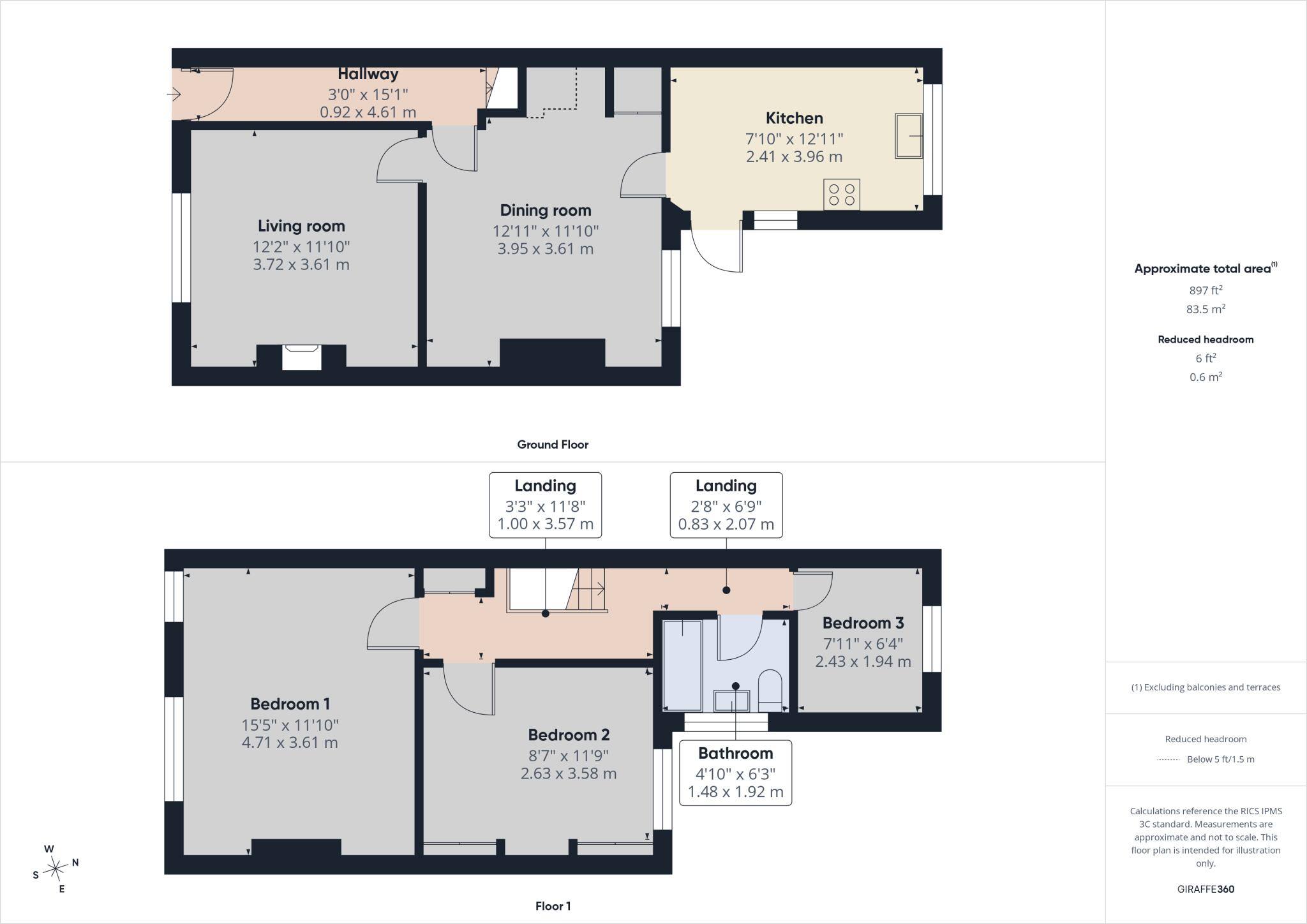 Winchester Road, Colchester, Essex, CO2 7LL floorplan