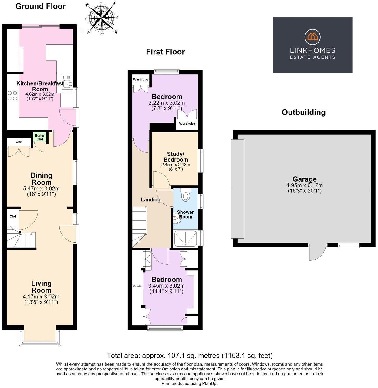 Hiley Road, Poole, BH15 floorplan