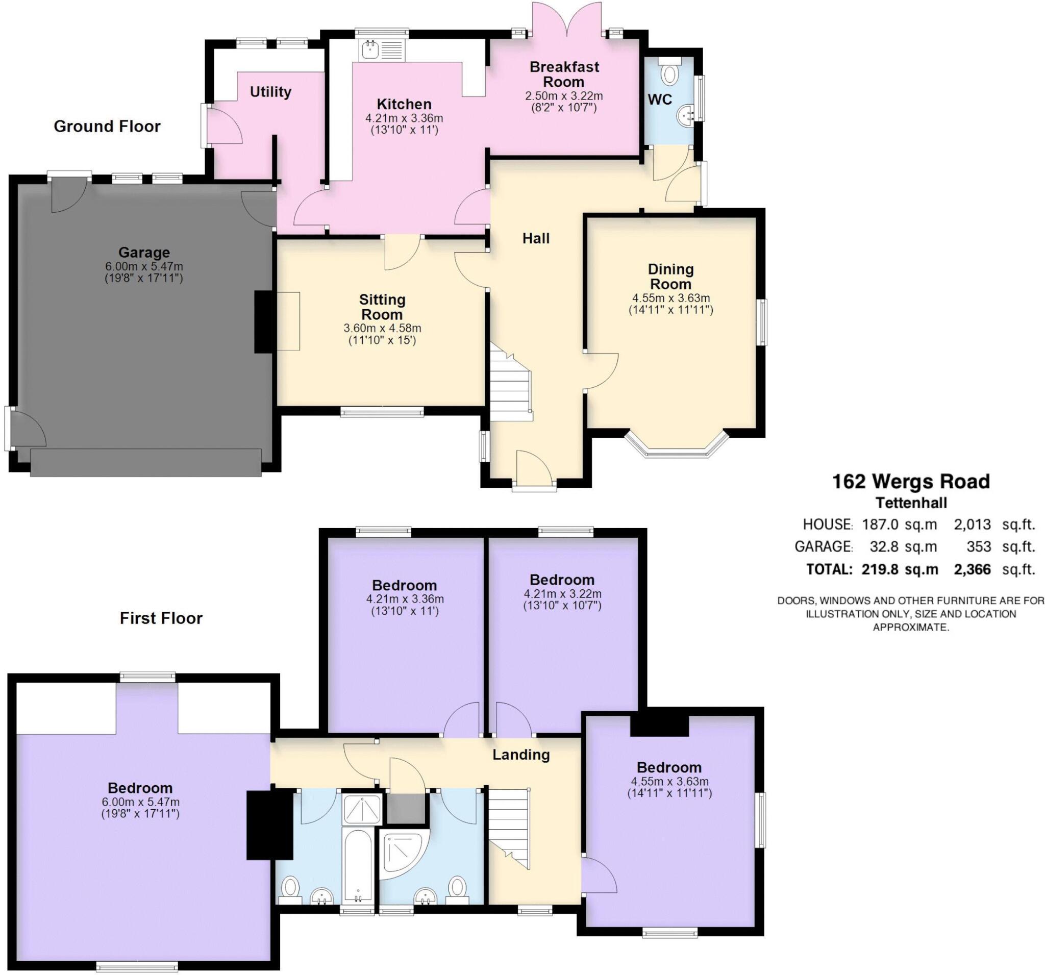 The Coach House, Wergs Road, Tettenhall floorplan