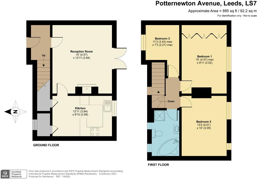 Potternewton Avenue, Leeds, LS7 floorplan