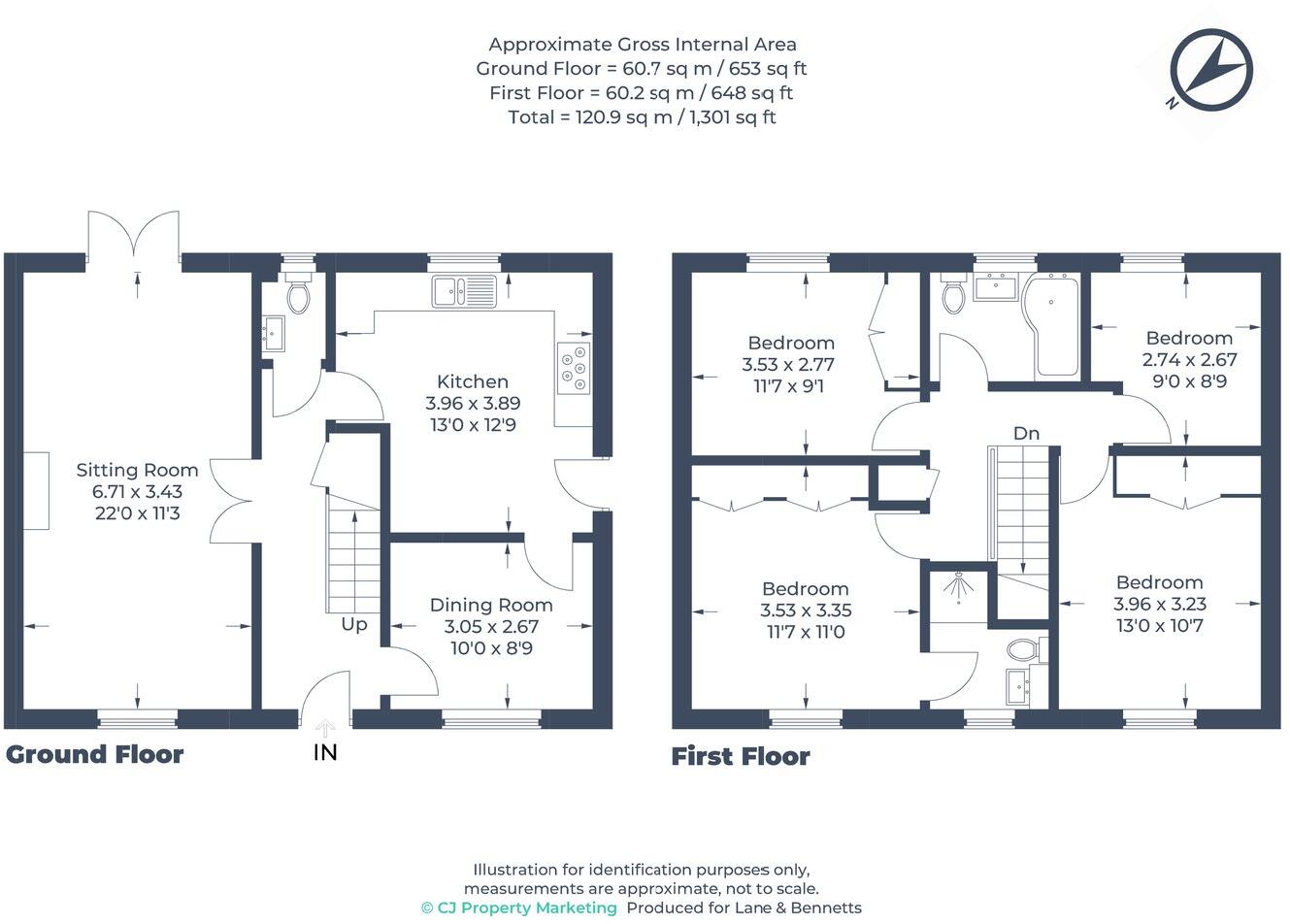 Brunel Walk, Fairfield, Hitchin, SG5 floorplan