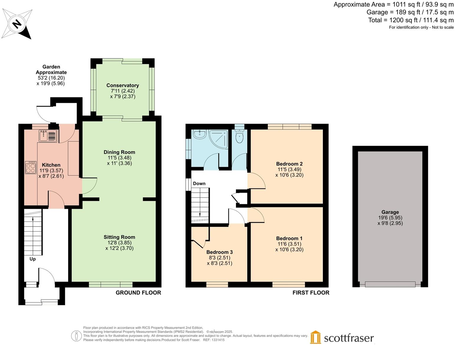 Arlington Drive, Marston, Oxford floorplan