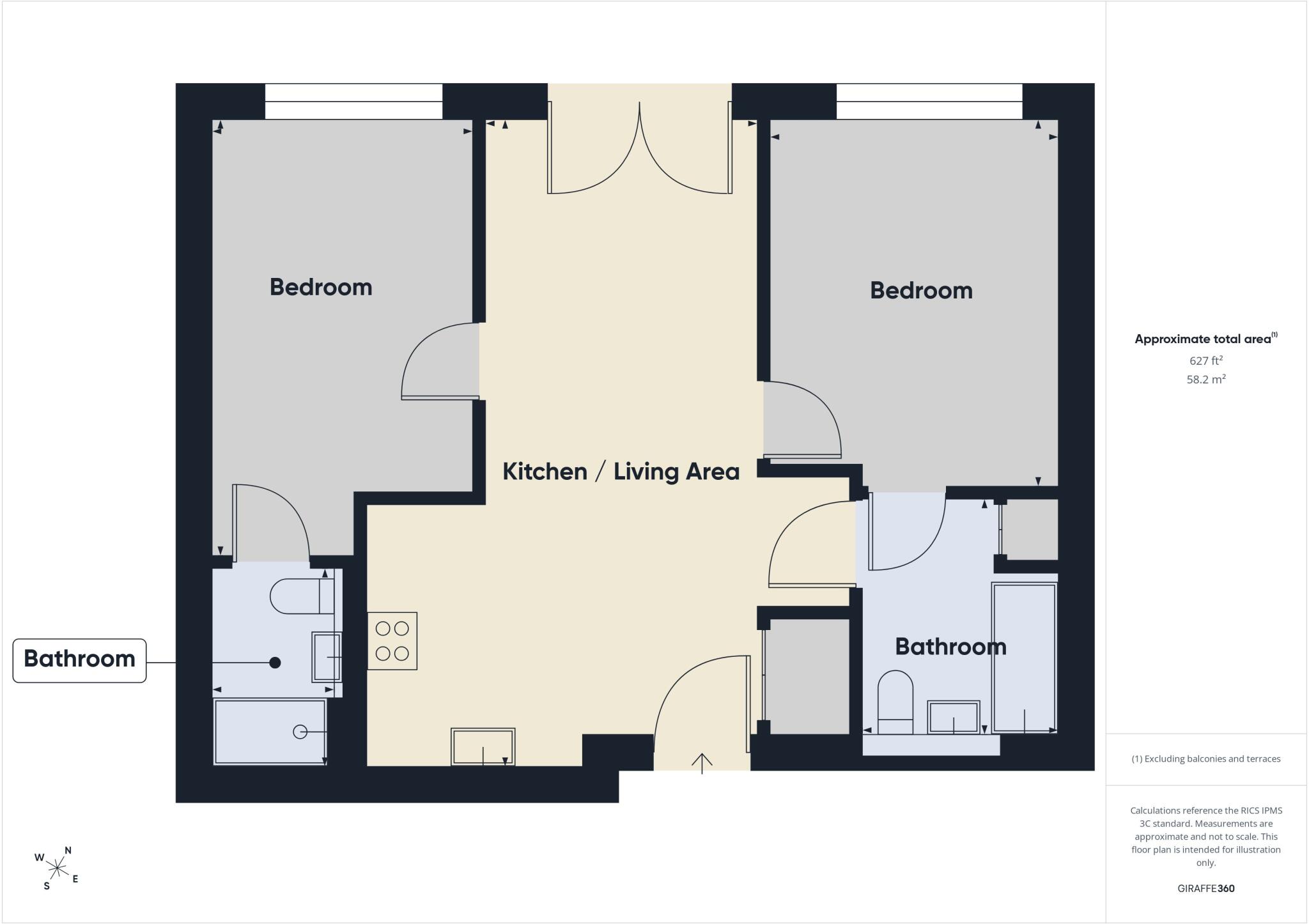Clayworks, Hanley floorplan