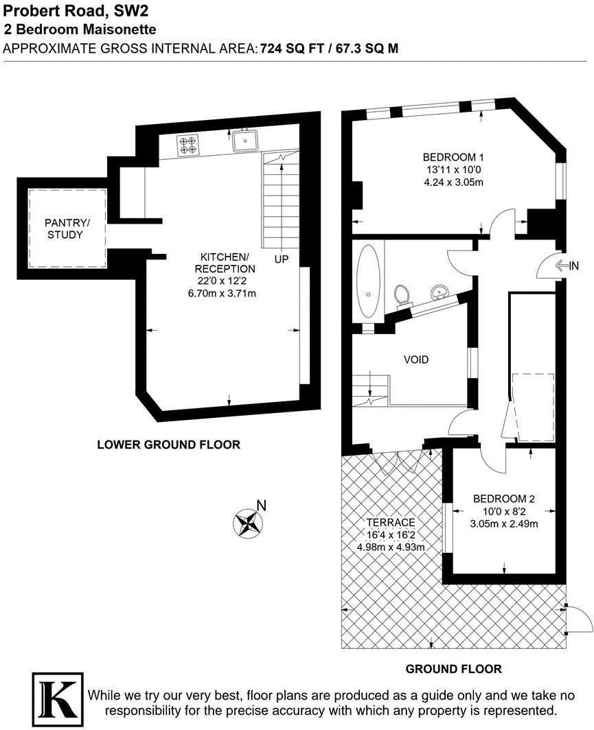 Probert Road, SW2 floorplan