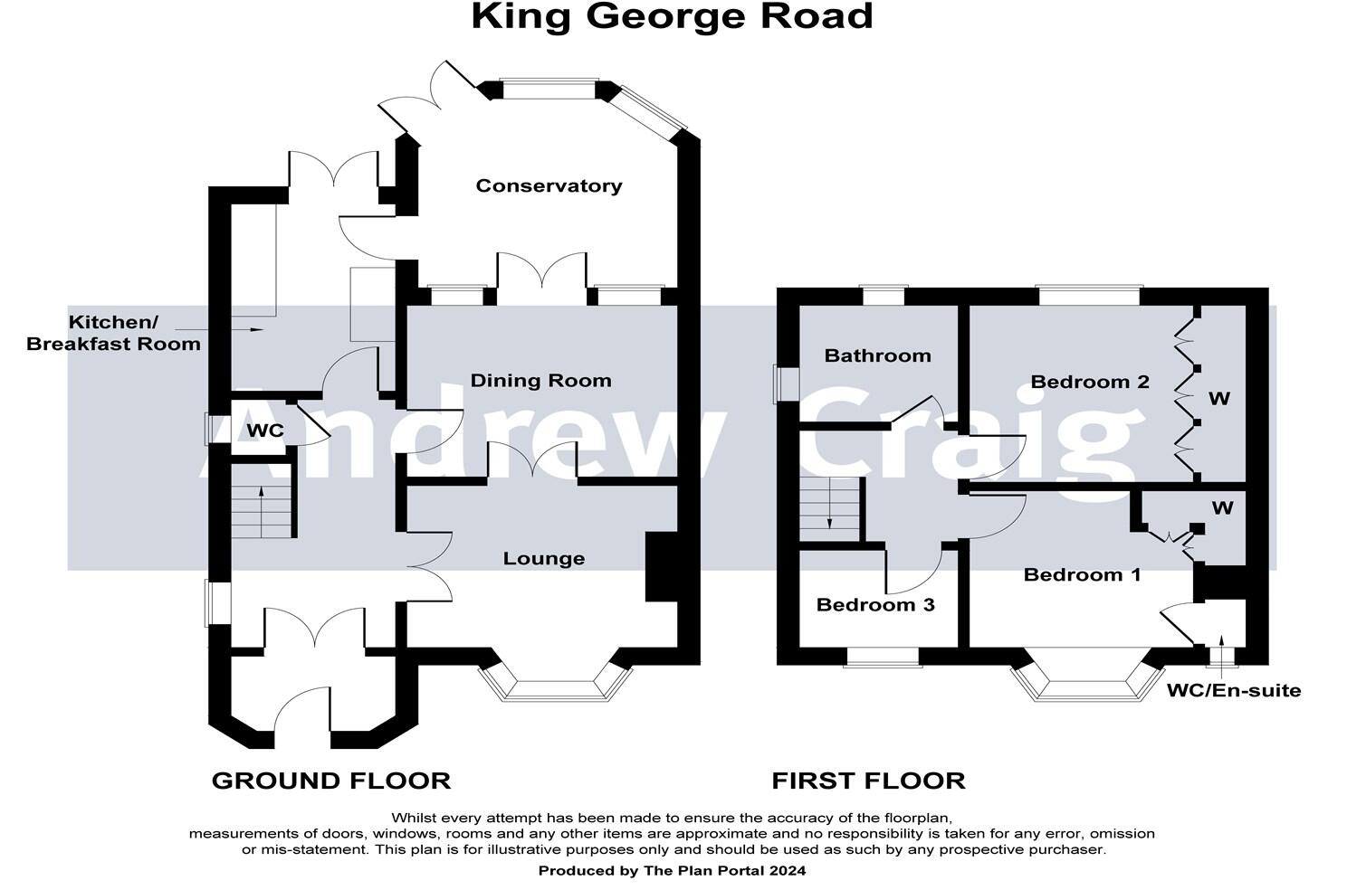 King George Road, South Shields floorplan