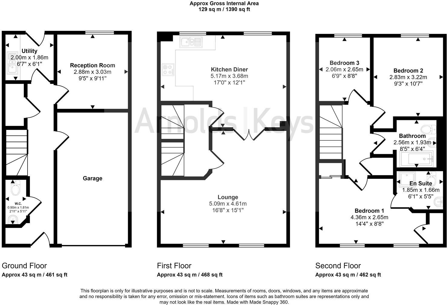 St Michaels Avenue, Aylsham floorplan