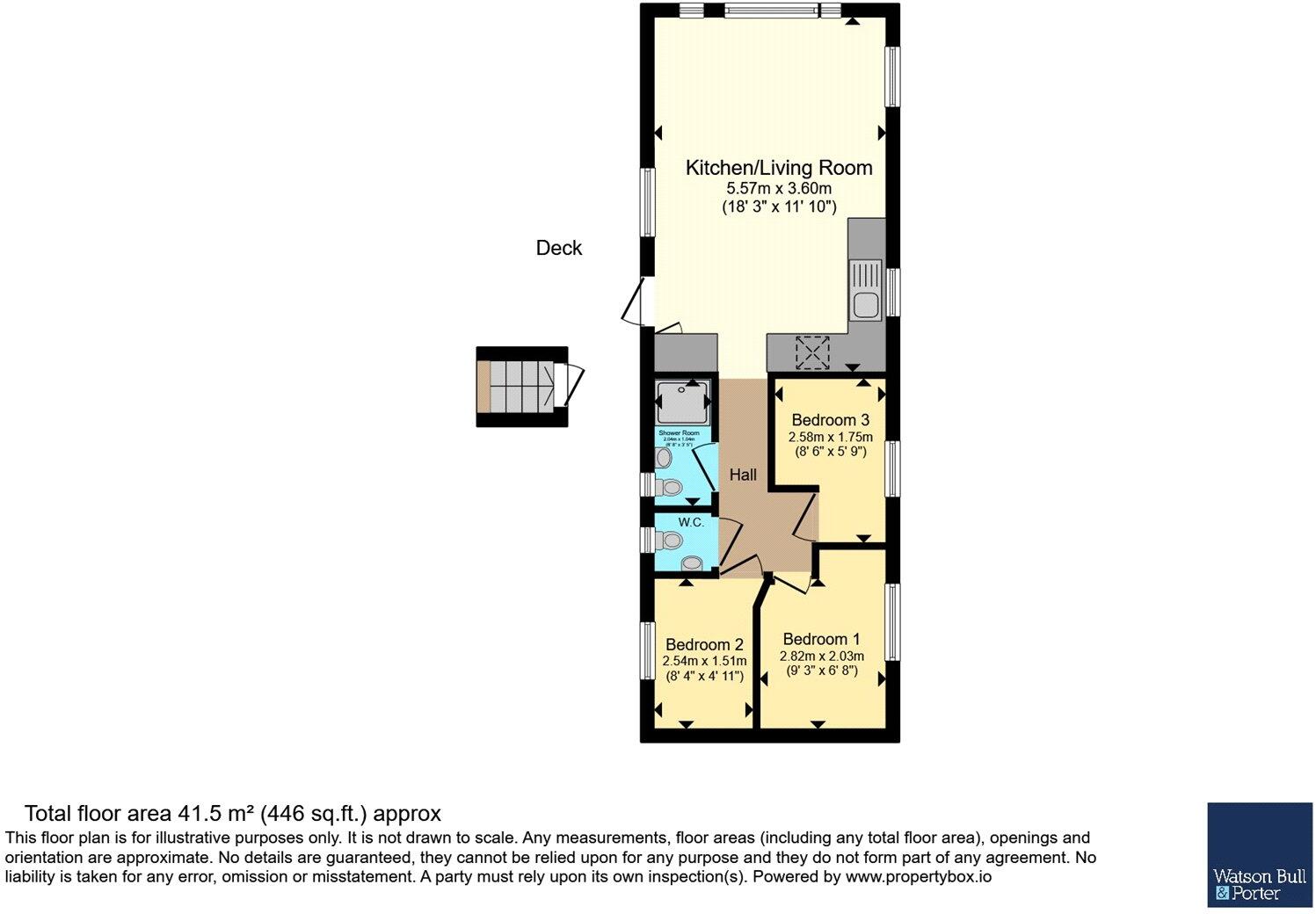 Thorness Lane, Cowes, Isle of Wight, PO31 floorplan