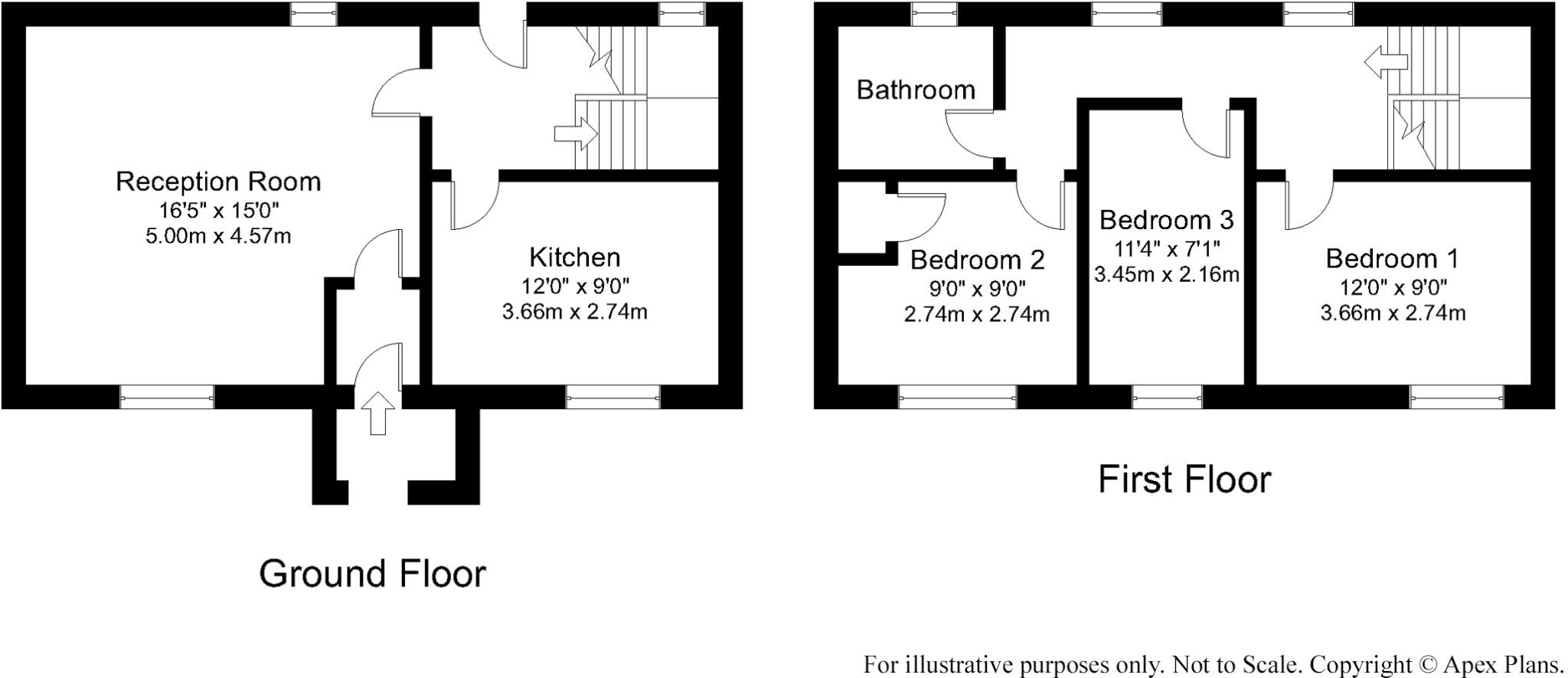 School Lane, Walton, Wetherby, West Yorkshire floorplan