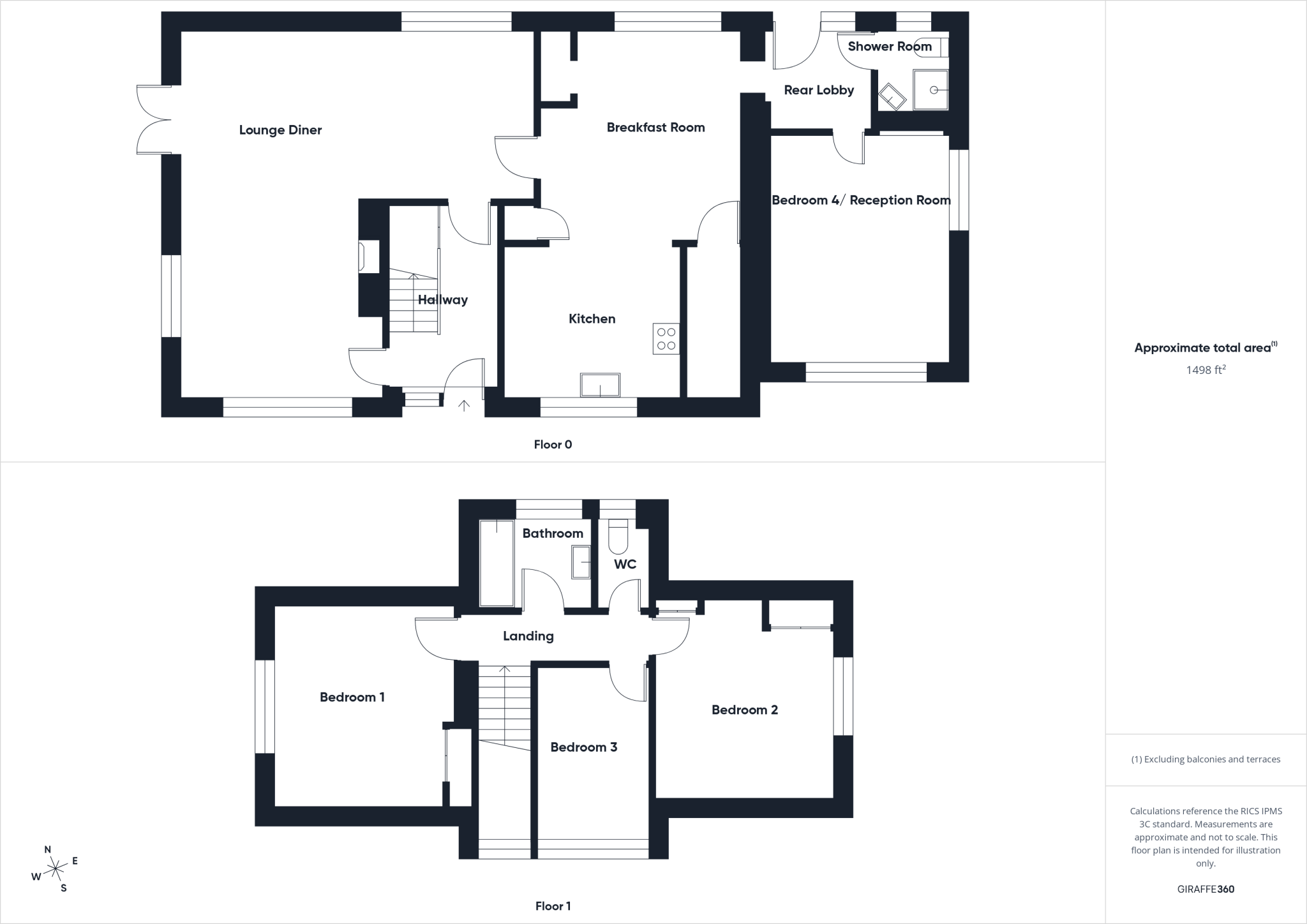 The Street, Coney Weston floorplan