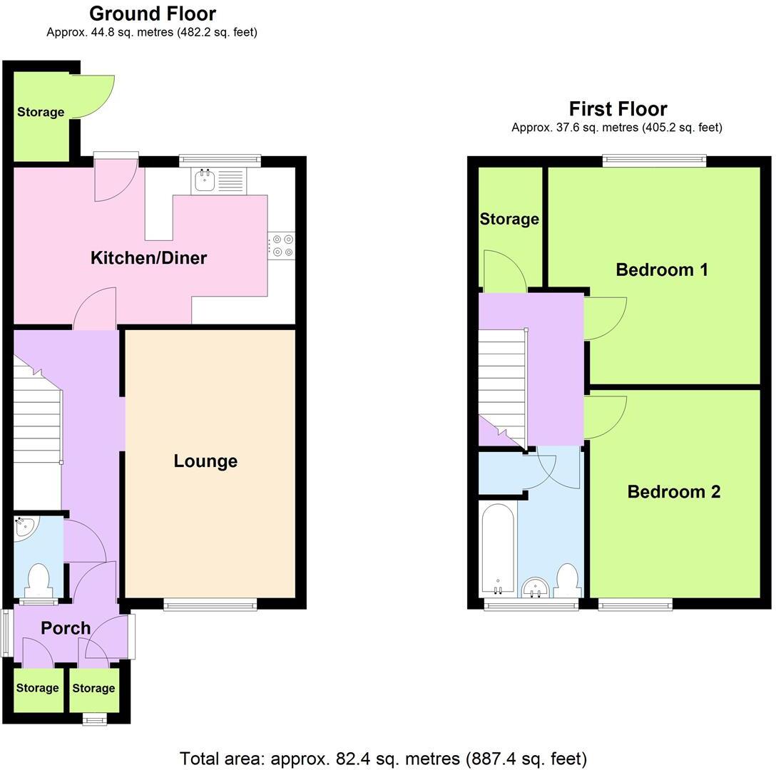 Tyndall Walk, Birmingham floorplan