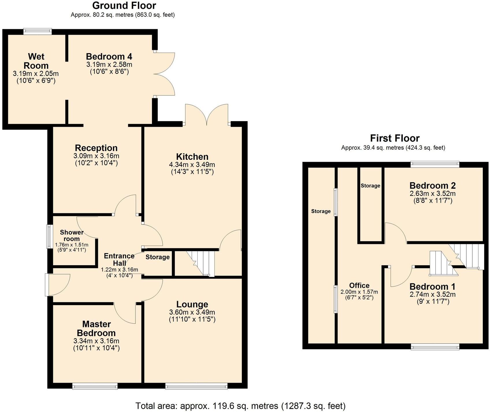 Falcon Avenue, Darwen, BB3 floorplan