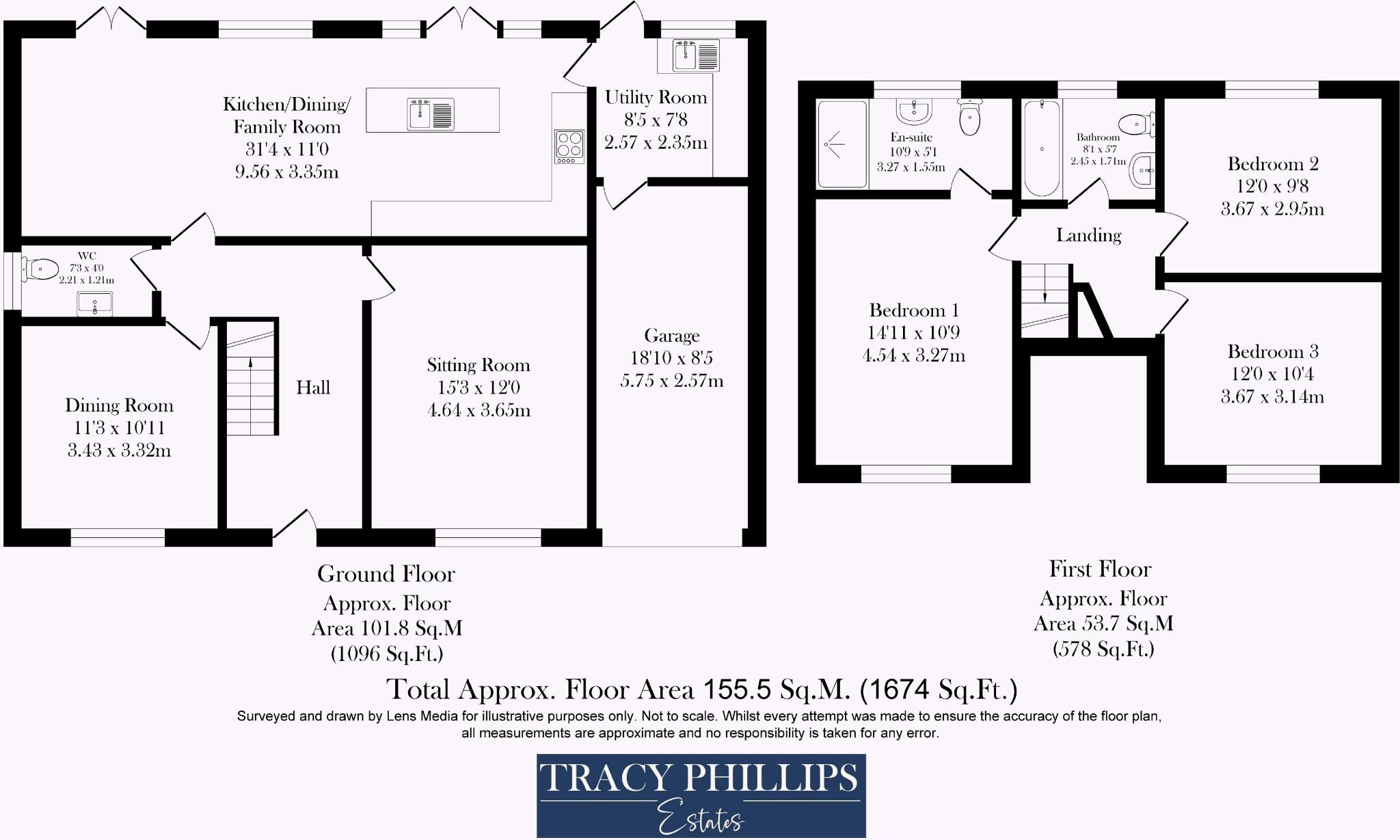 Whitley Crescent, Wigan floorplan