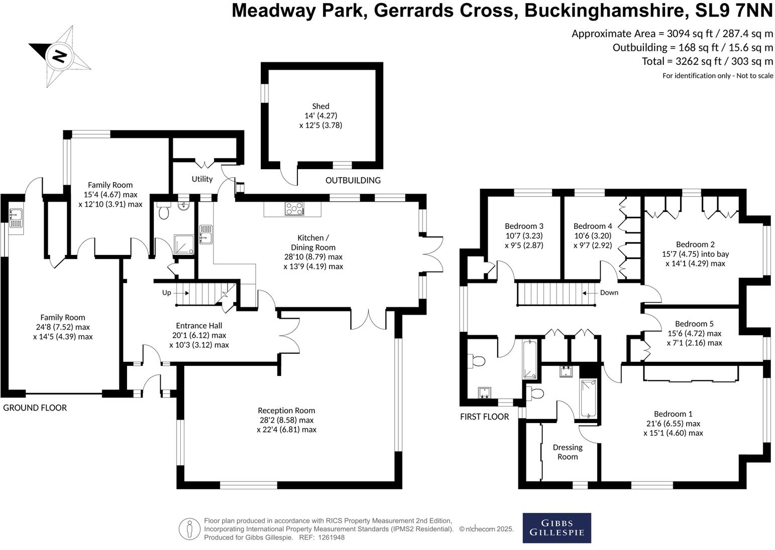 Meadway Park, Gerrards Cross, Buckinghamshire floorplan