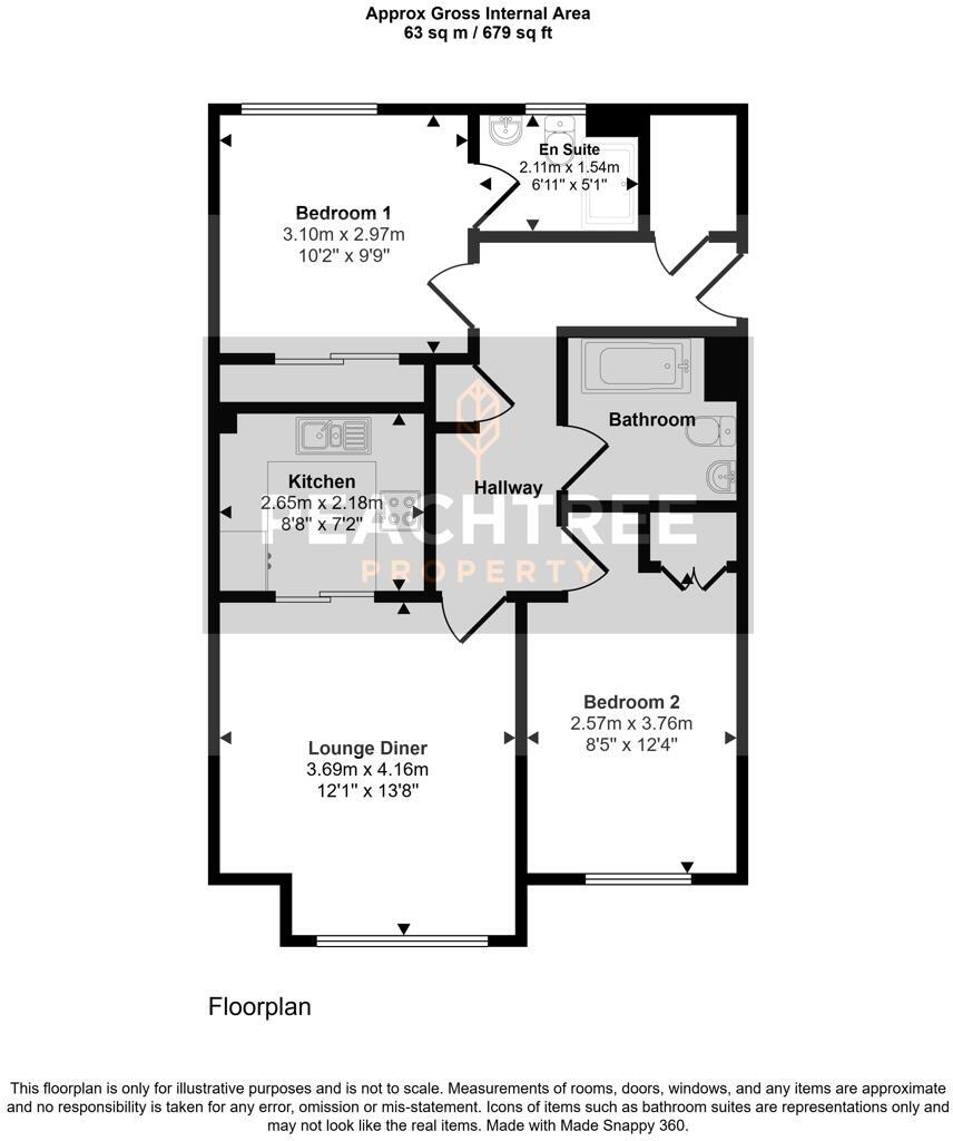 Kenley Road, Renfrew, Renfrewshire floorplan