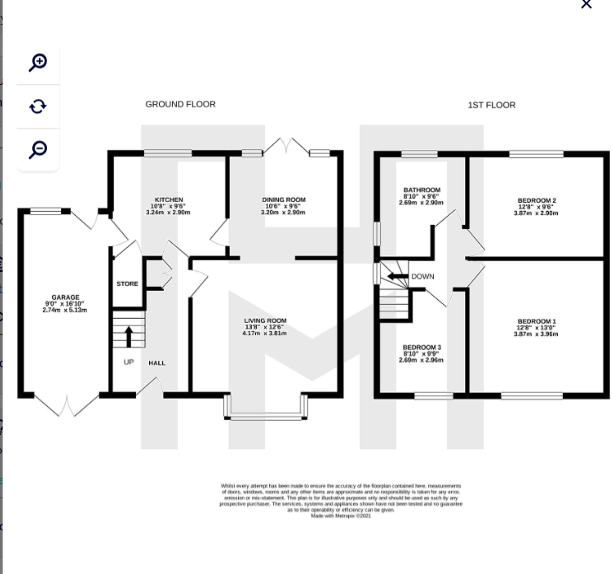 Bradley Grange Gardens, Huddersfield, HD2 floorplan