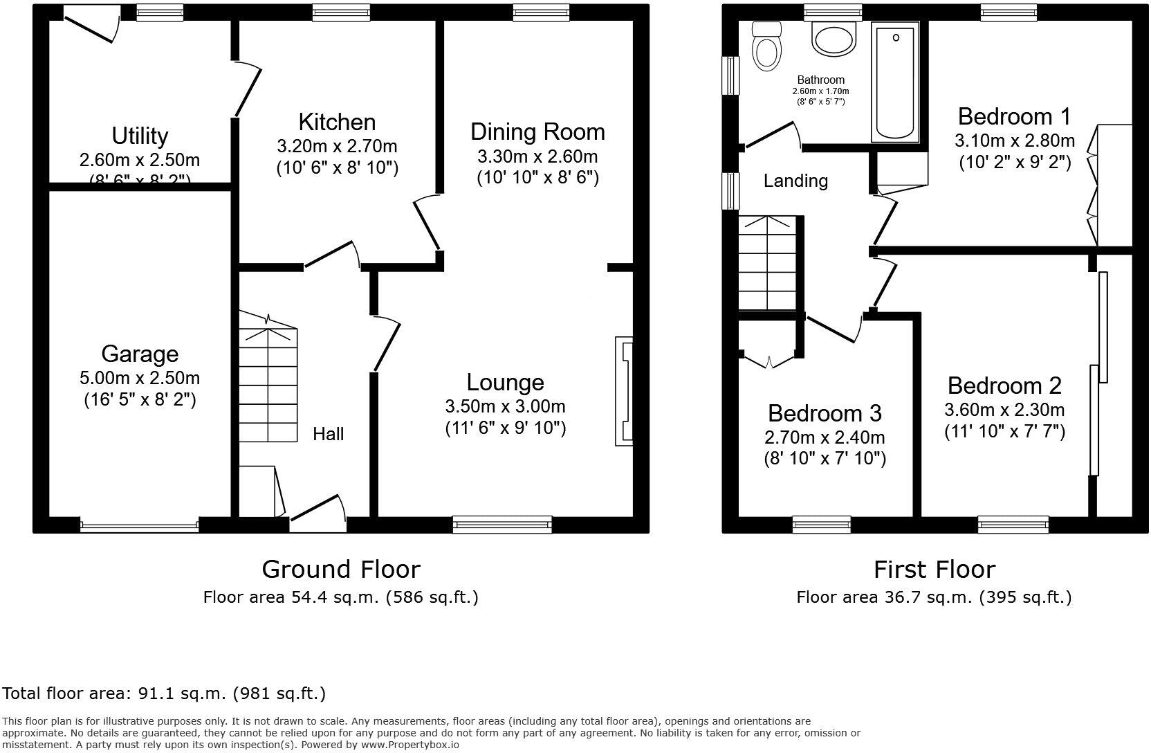 Thirlmere Grove, West Auckland, Bishop Auckland, DL14 floorplan