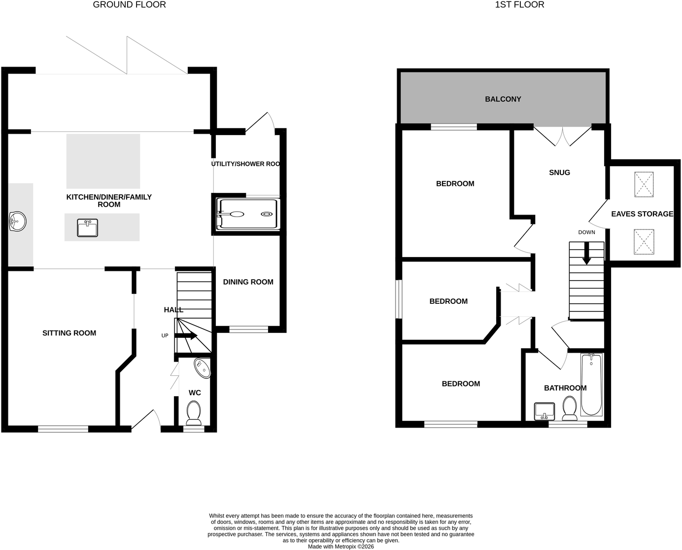 Beach Walk | Goodrington | Paignton floorplan