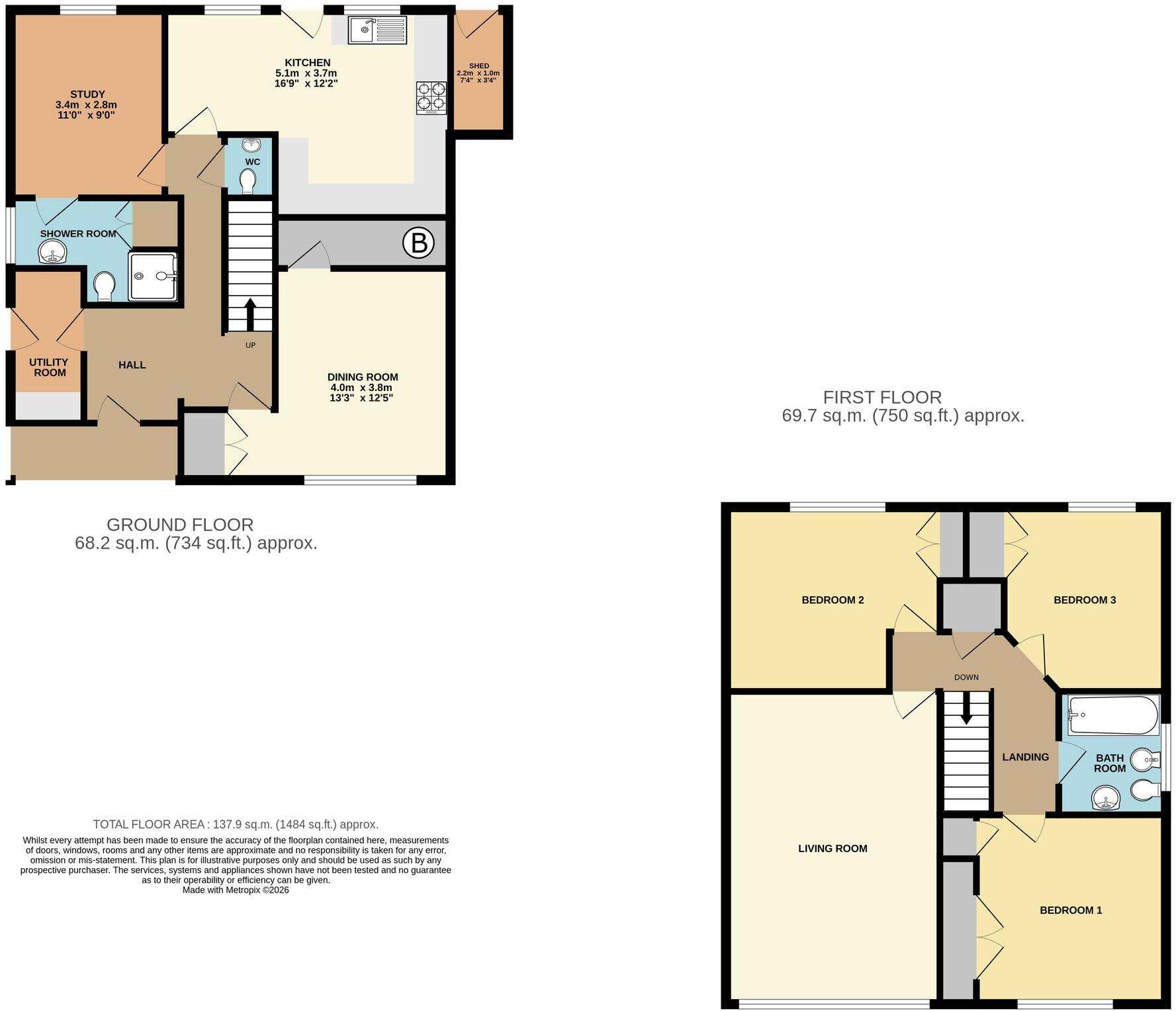 Sheet Road, Ludlow, SY8 floorplan