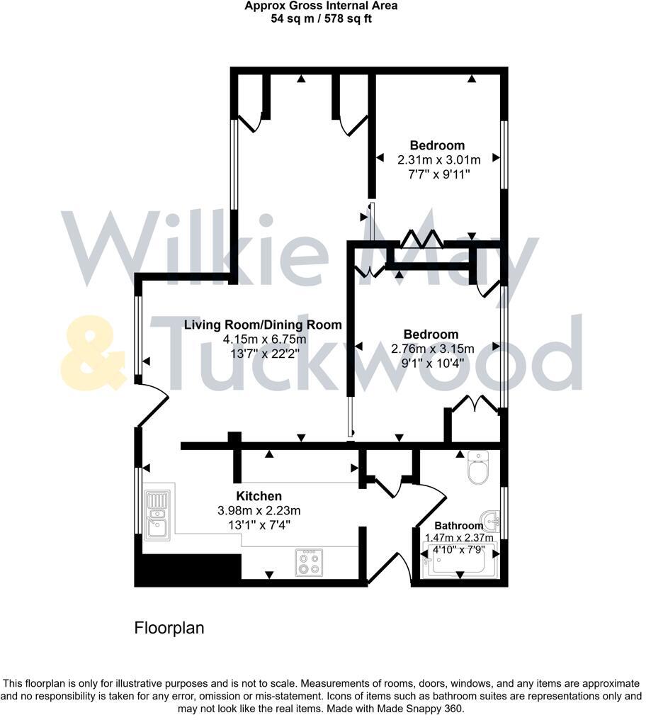 Doniford Meadow, Watchet floorplan