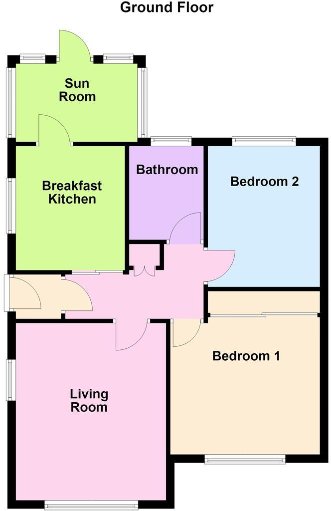 Dorset Avenue, Wigston floorplan