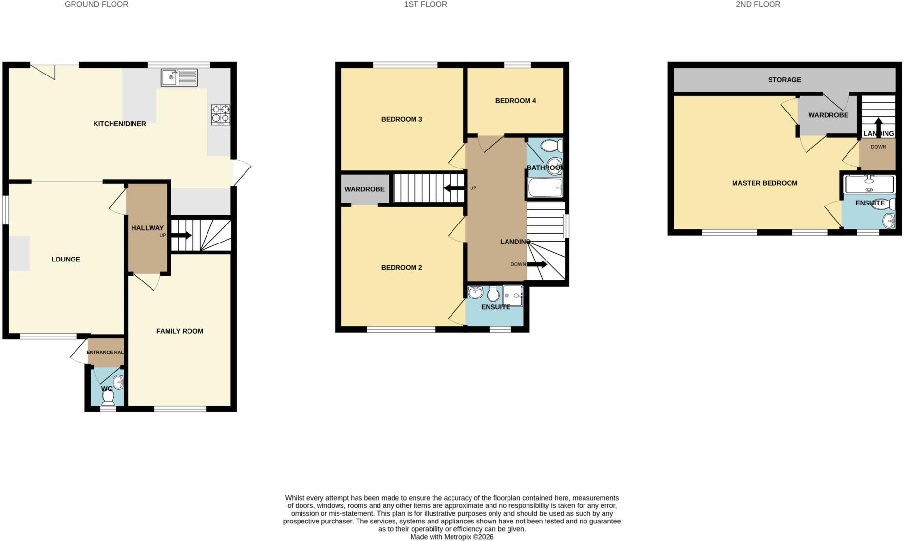 Larchfield Close, Royton floorplan