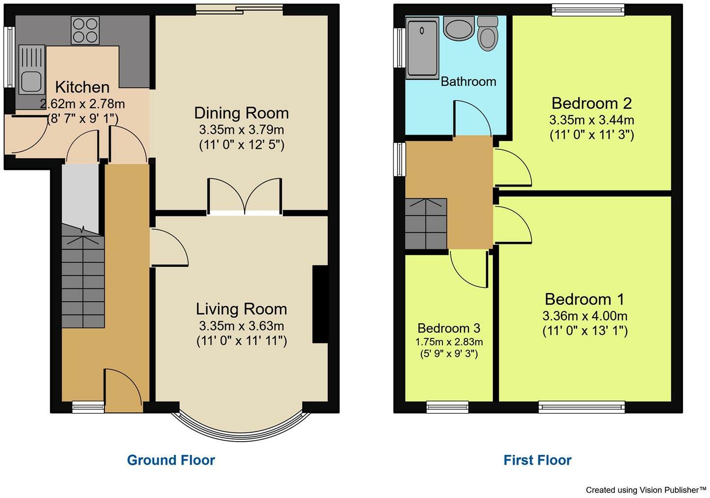 Southfield Road, Bradford, BD5 9DX floorplan