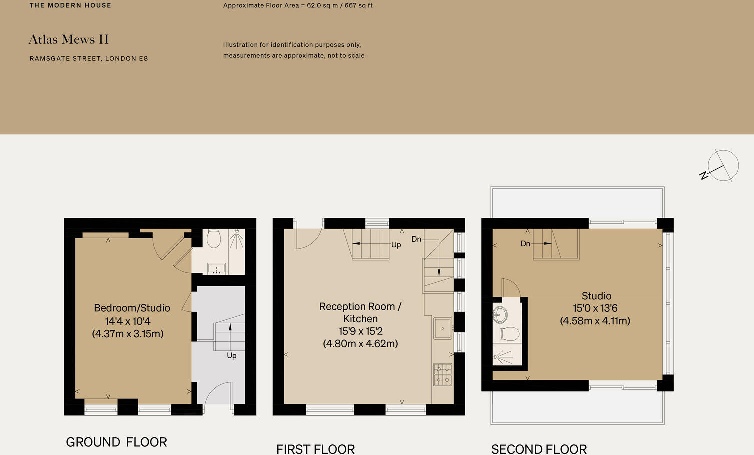 Atlas Mews III, London, E8 floorplan