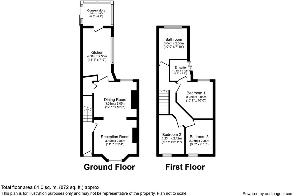 Fore Street, Beacon, Camborne, Cornwall, TR14 floorplan