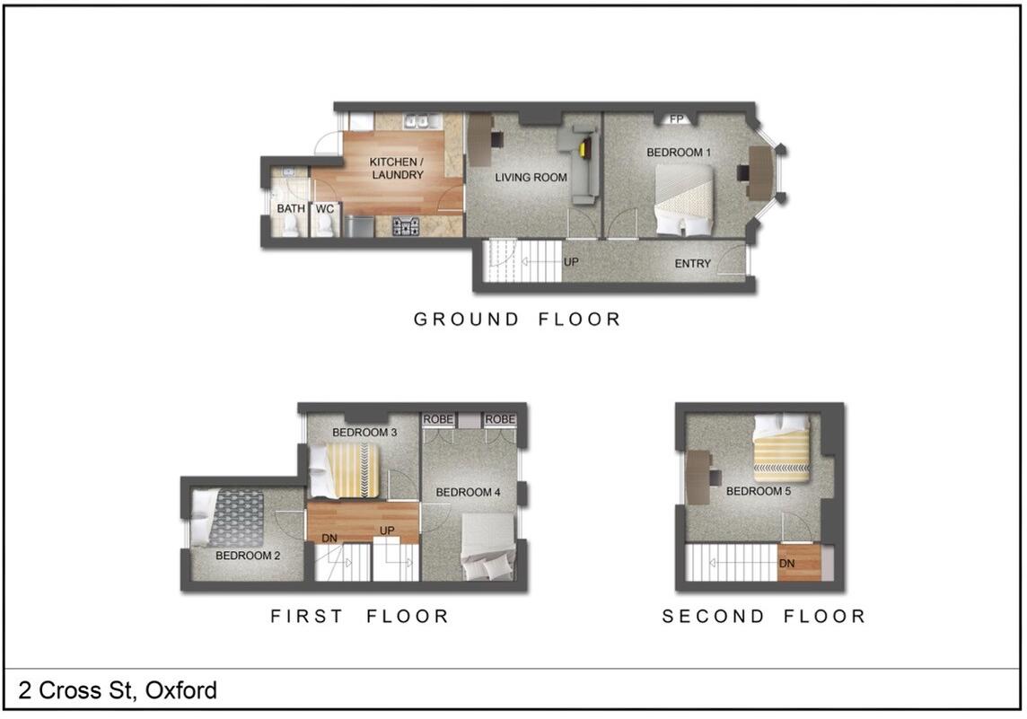Cross Street, Oxford, OX4 floorplan
