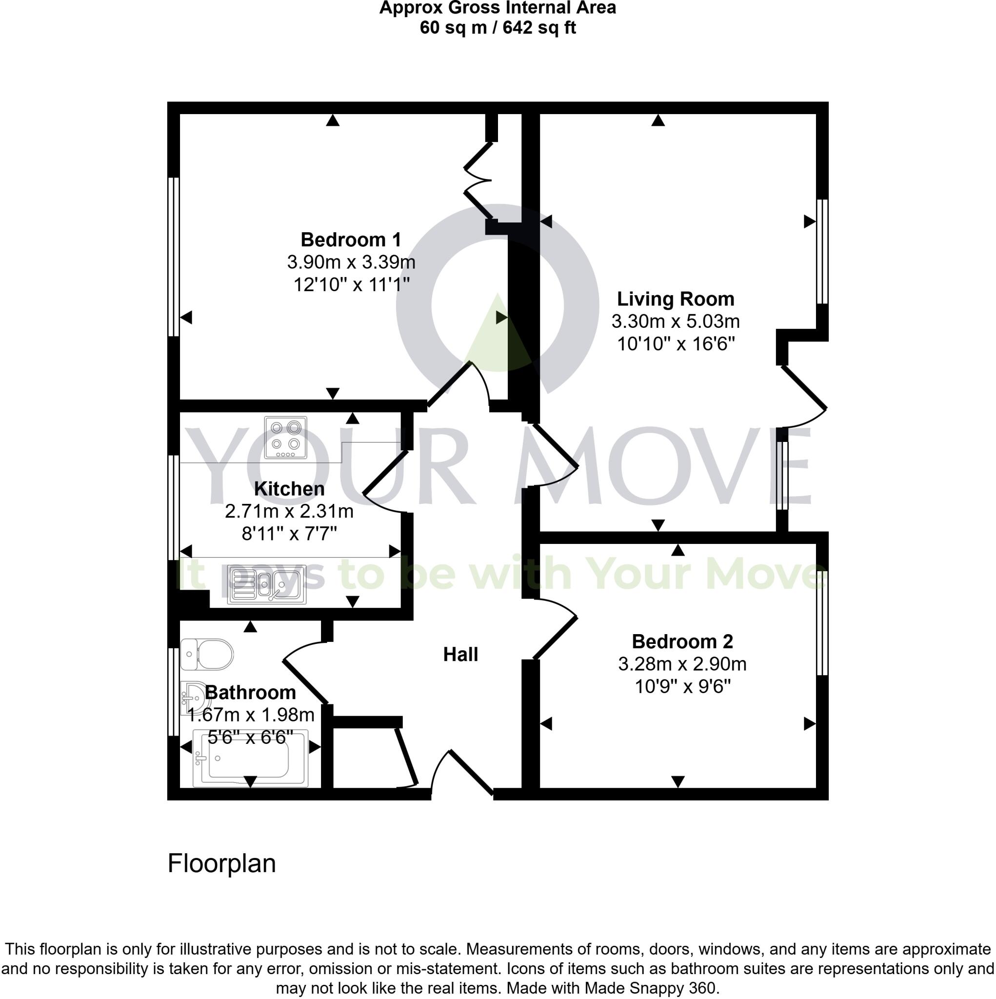 Somerville Drive, East Kilbride, Glasgow, South Lanarkshire, G75 floorplan