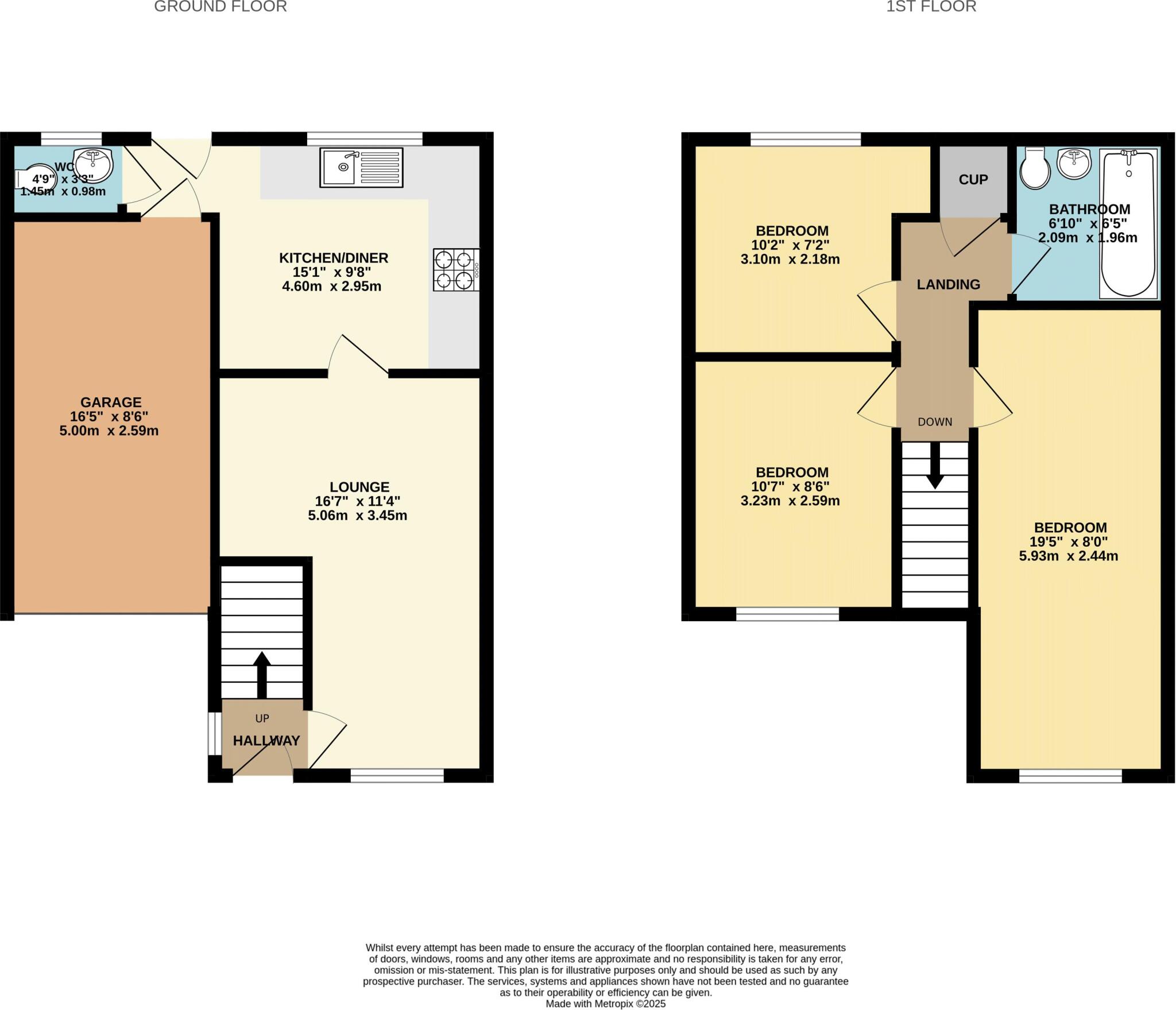 Bedford Way, Scunthorpe floorplan