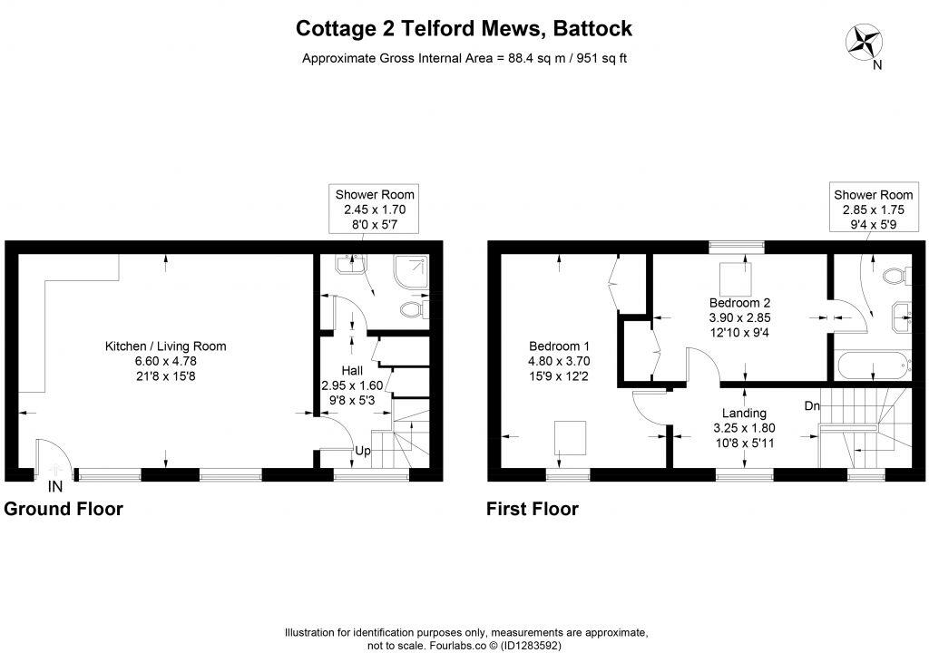 Cottage 2 Telford Mews, Telford Mews, Beattock, Moffat, DG10 9SG floorplan