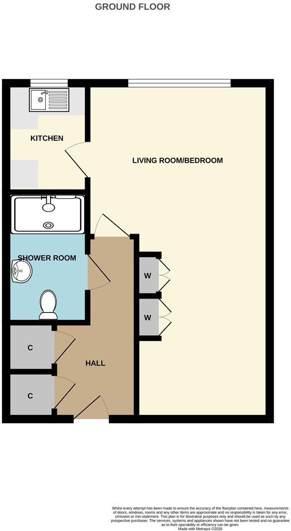 Andorra Court, 151 Widmore Road, Bromley floorplan