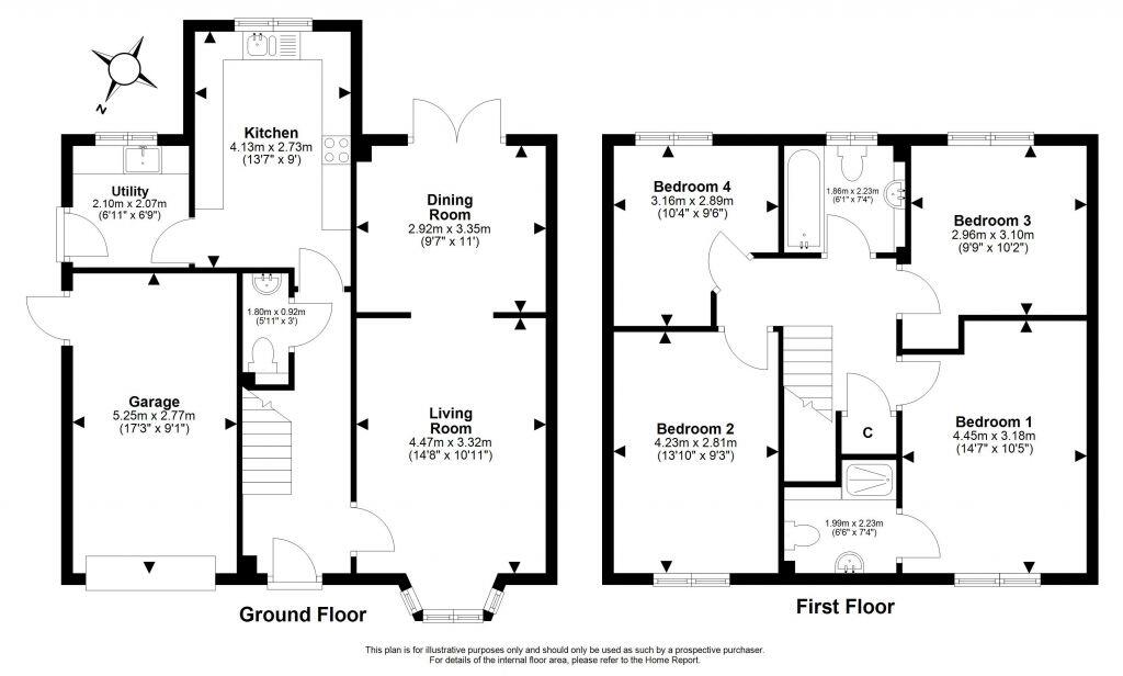 2 Suthren Yett, Prestonpans, EH32 9GL floorplan