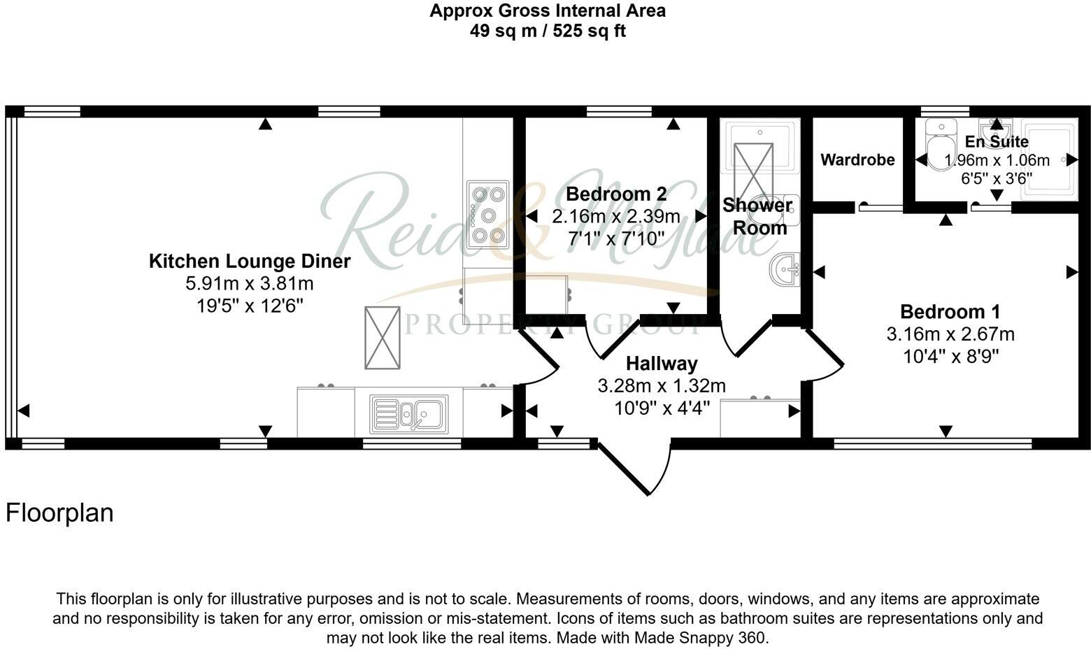 Llanfechell, Amlwch floorplan