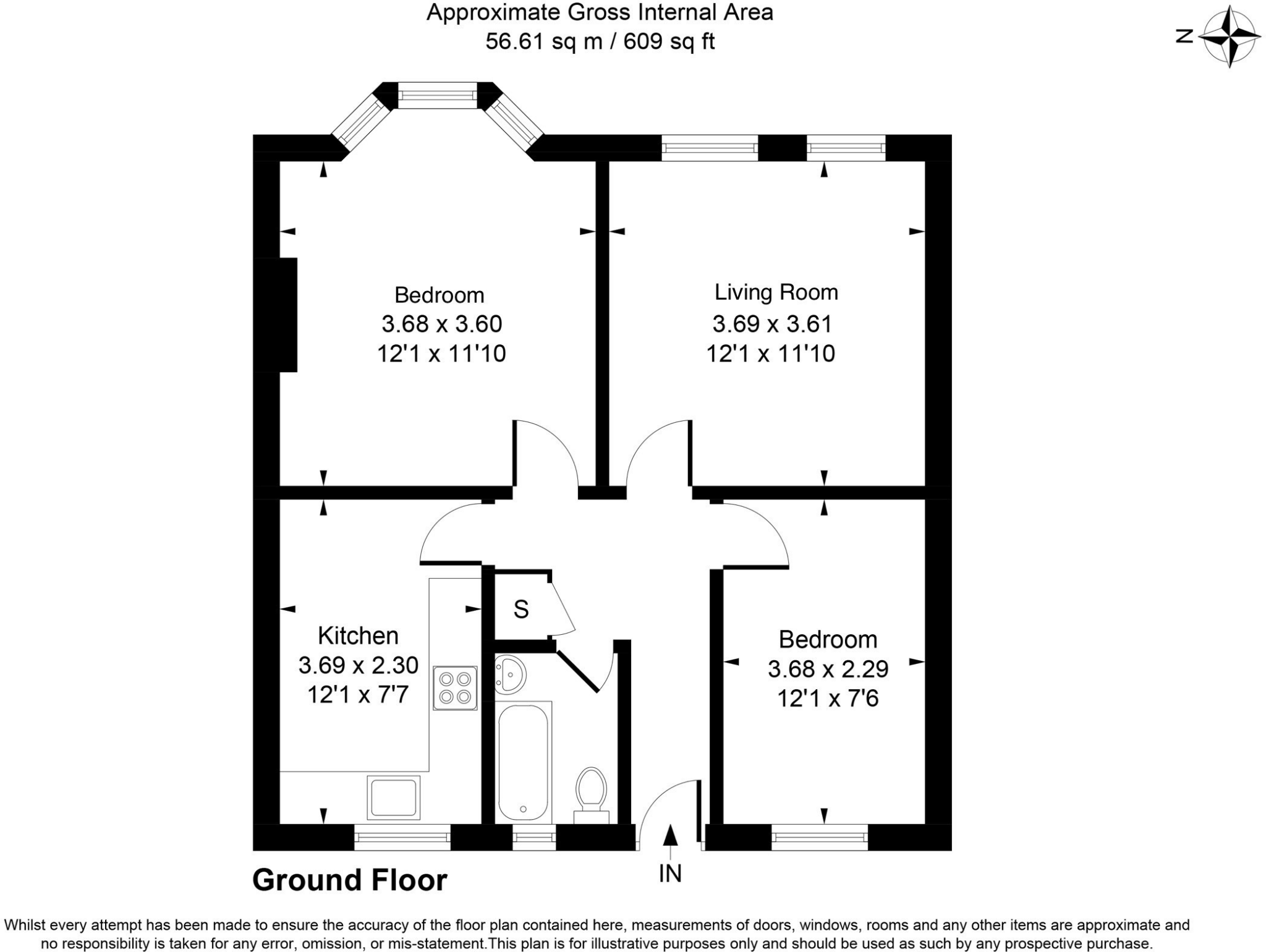 Oakhall Drive, Sunbury-on-Thames floorplan