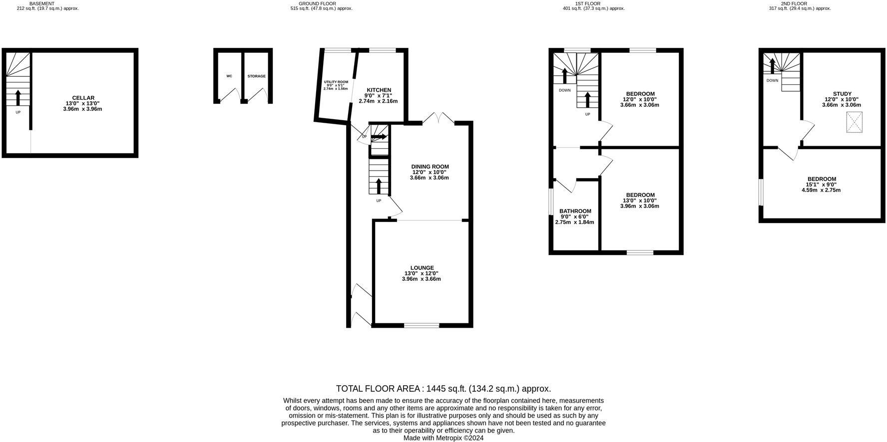 Oxford Street, Wellingborough floorplan