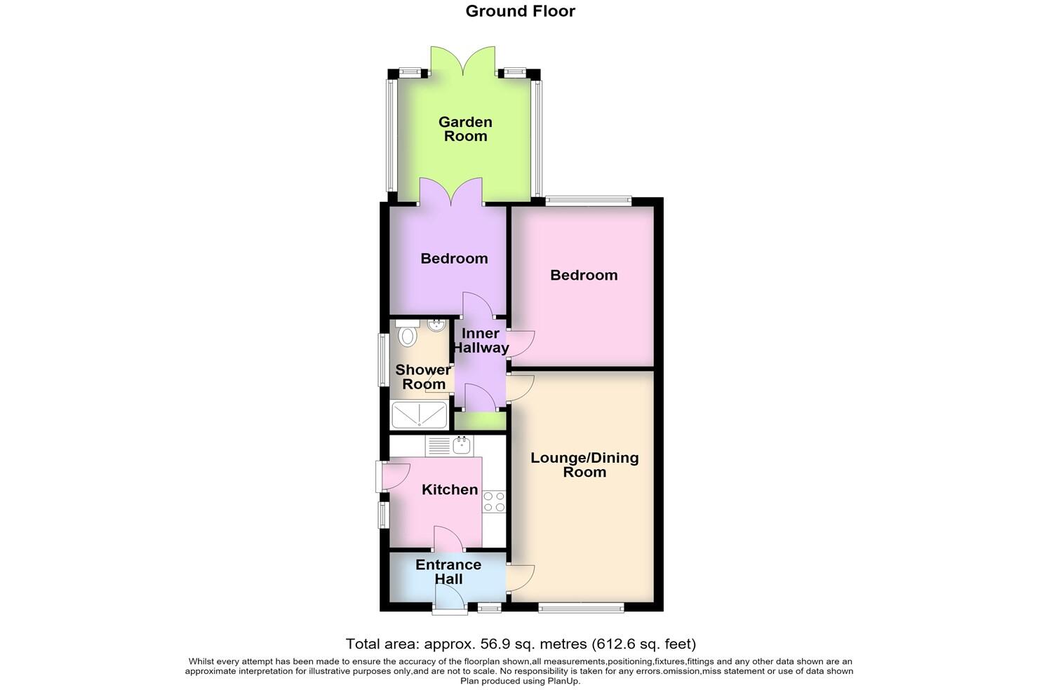 Monkswood Close, Callands, WA5  9SE floorplan