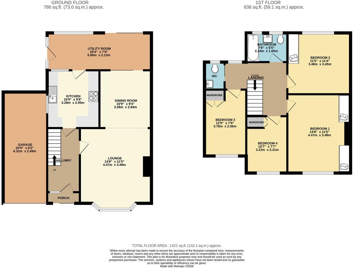 Dukes Avenue, Theydon Bois, CM16 floorplan