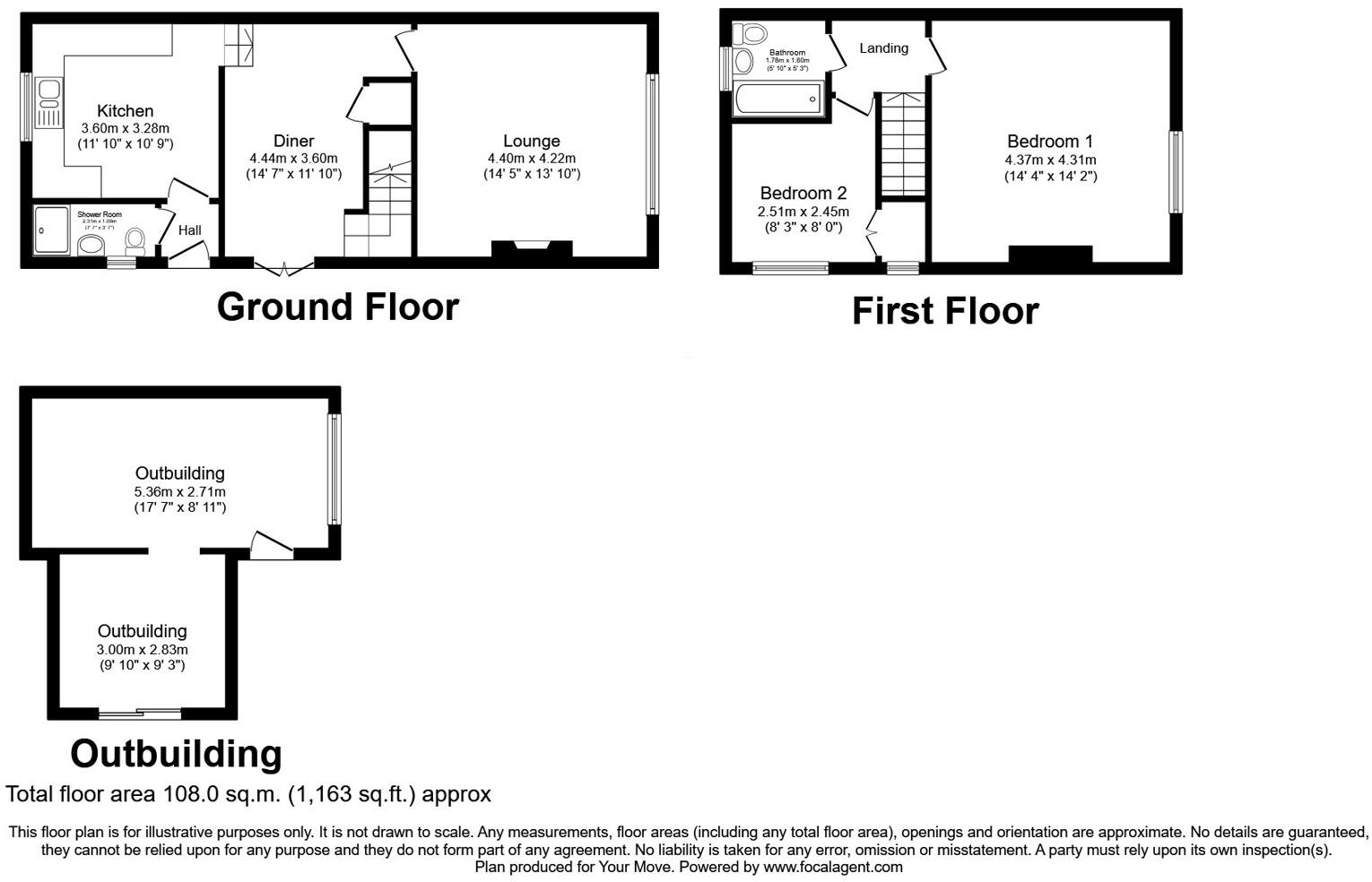 Llanymynech, Shropshire, SY22 floorplan