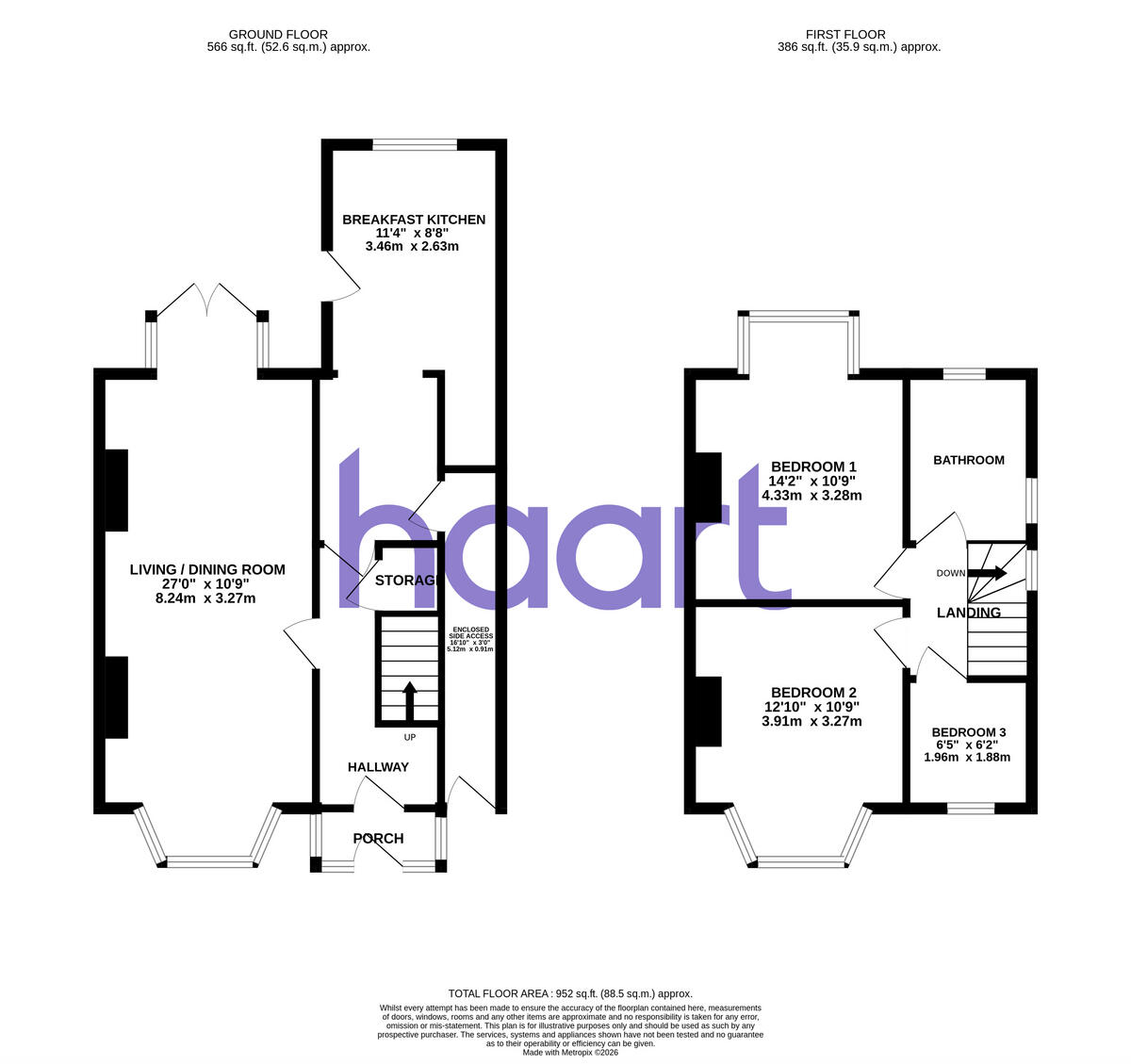 92 Wolverhampton Road South floorplan