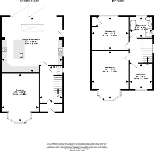 Badminton Road, Downend floorplan
