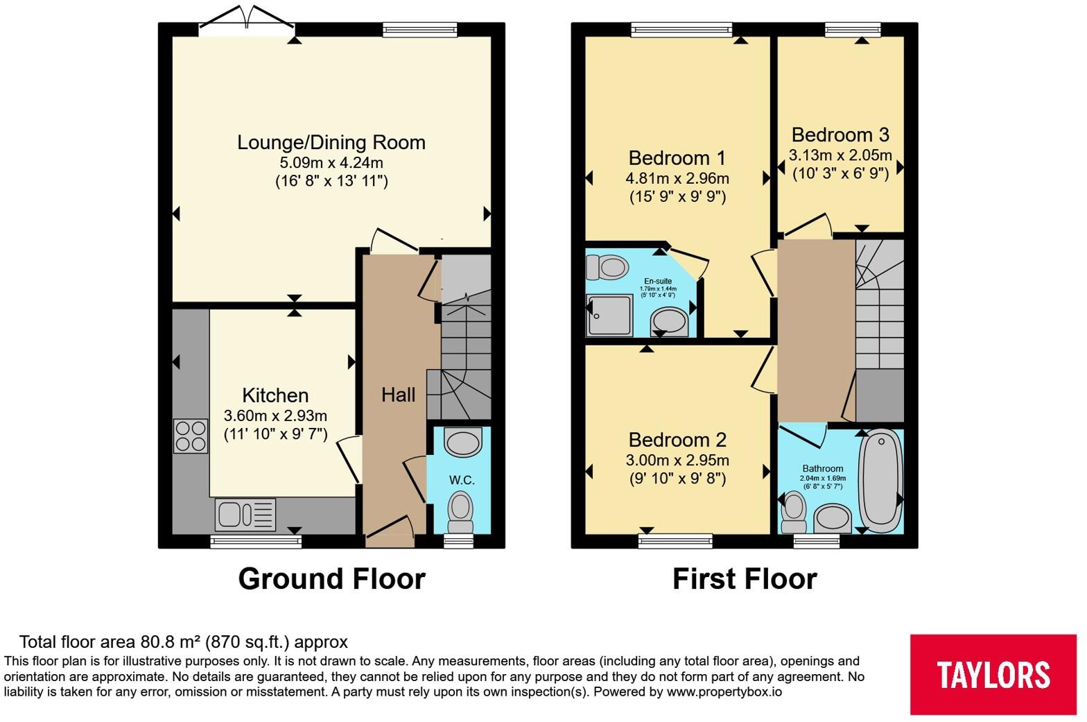 Walker Road, Brockworth, Gloucester, Gloucestershire, GL3 floorplan