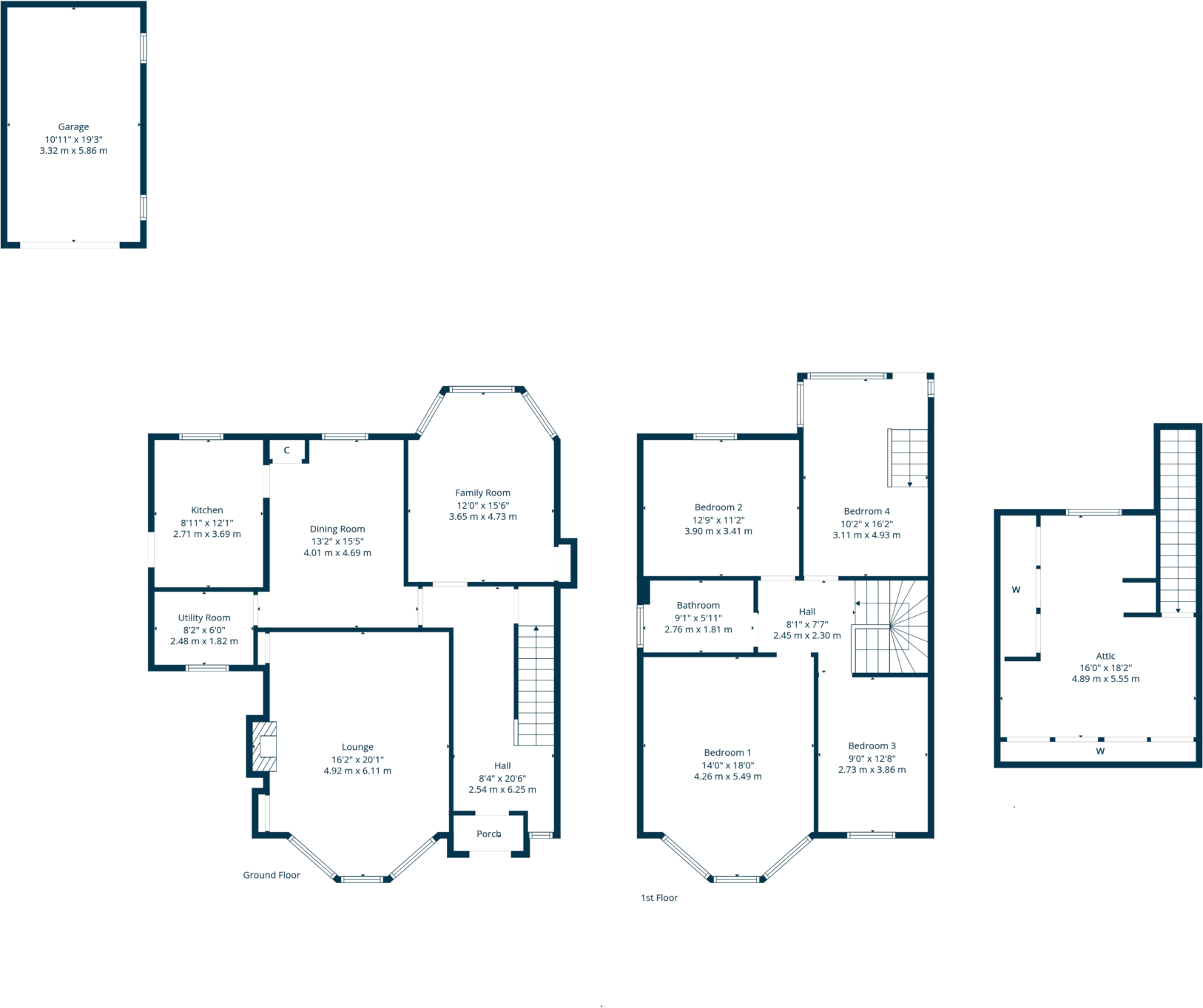 Raphoe, 63 Corrour Road, Newlands, G43 2ED floorplan