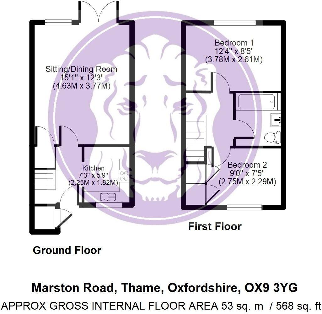 Marston Road, Thame floorplan