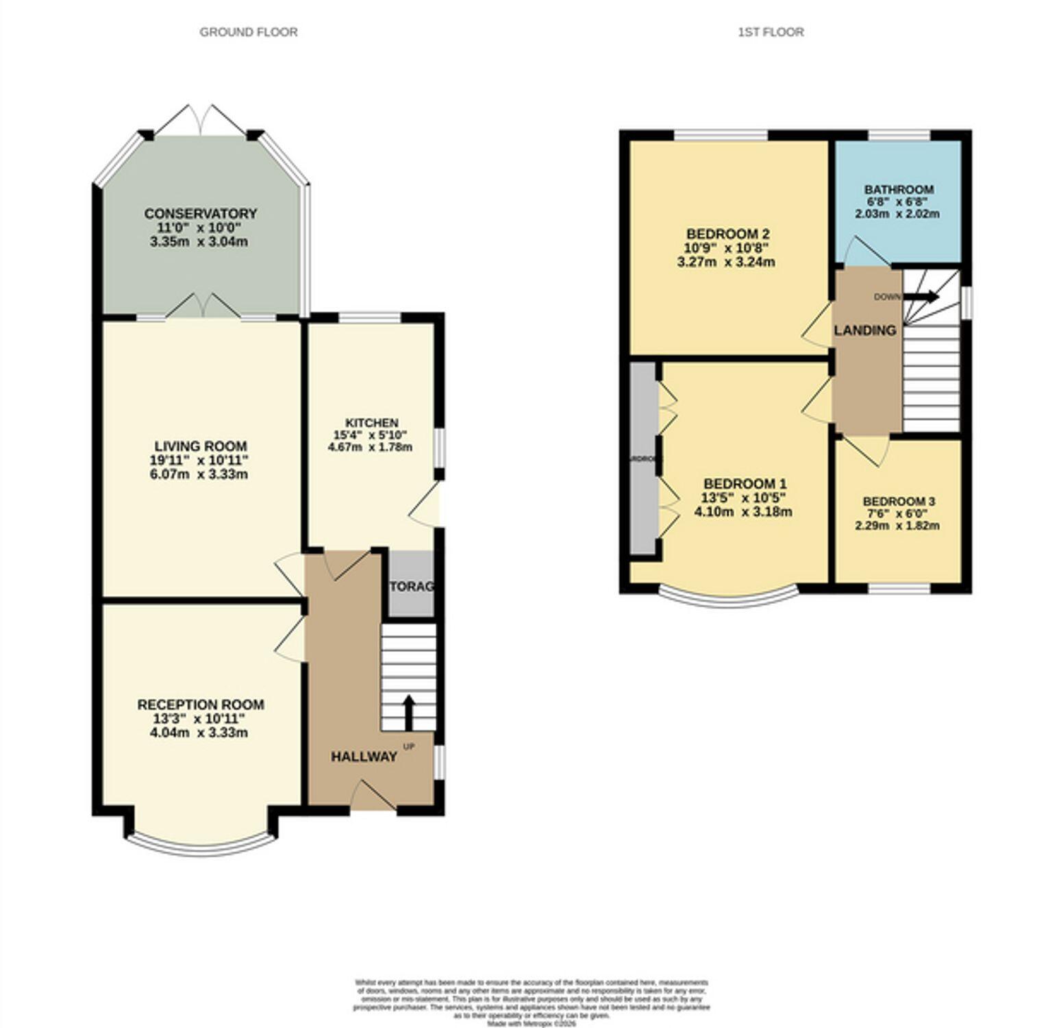 Hillsway Crescent, Mansfield, NG18 floorplan