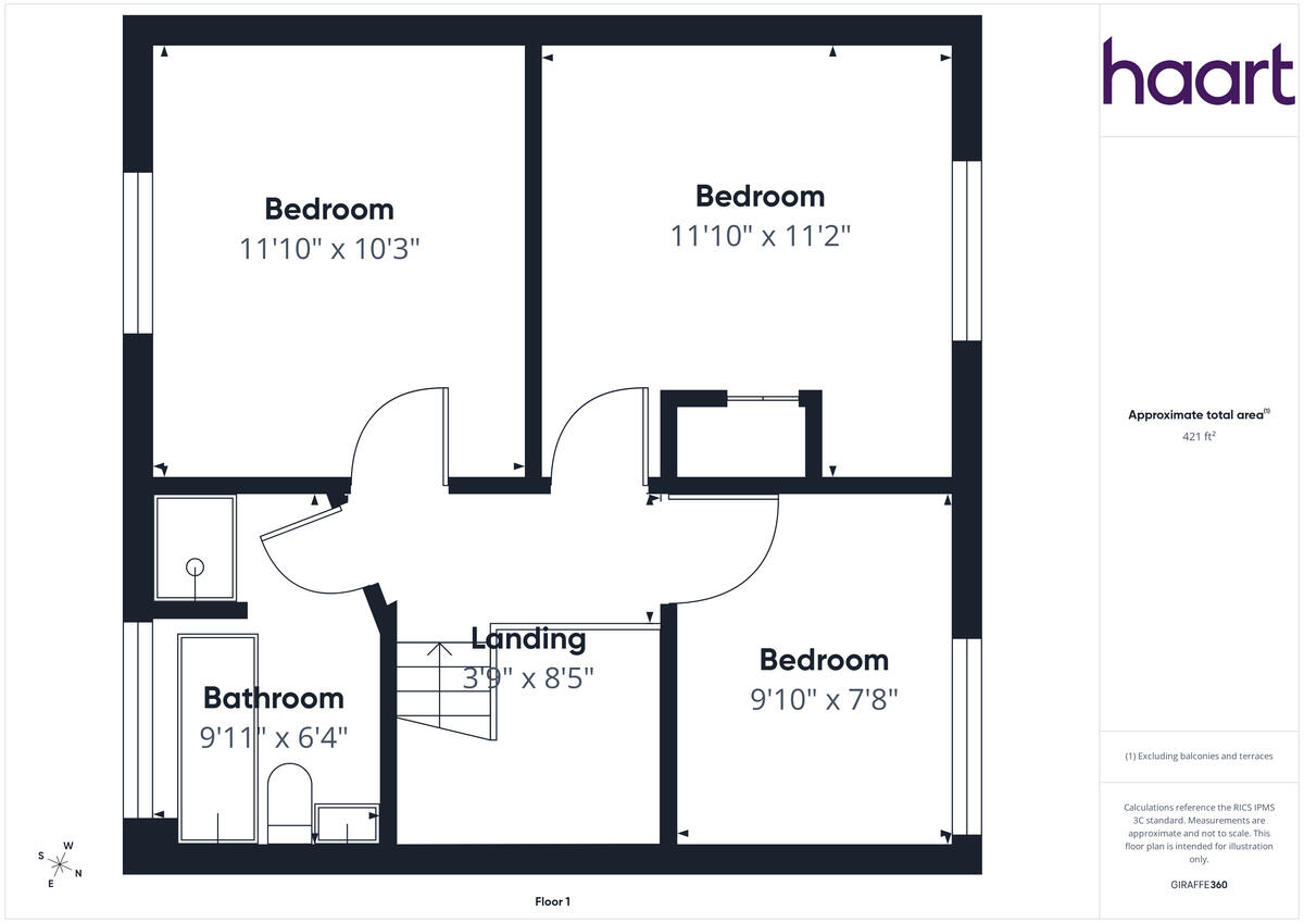 Myrtle Bank, Milton Keynes floorplan