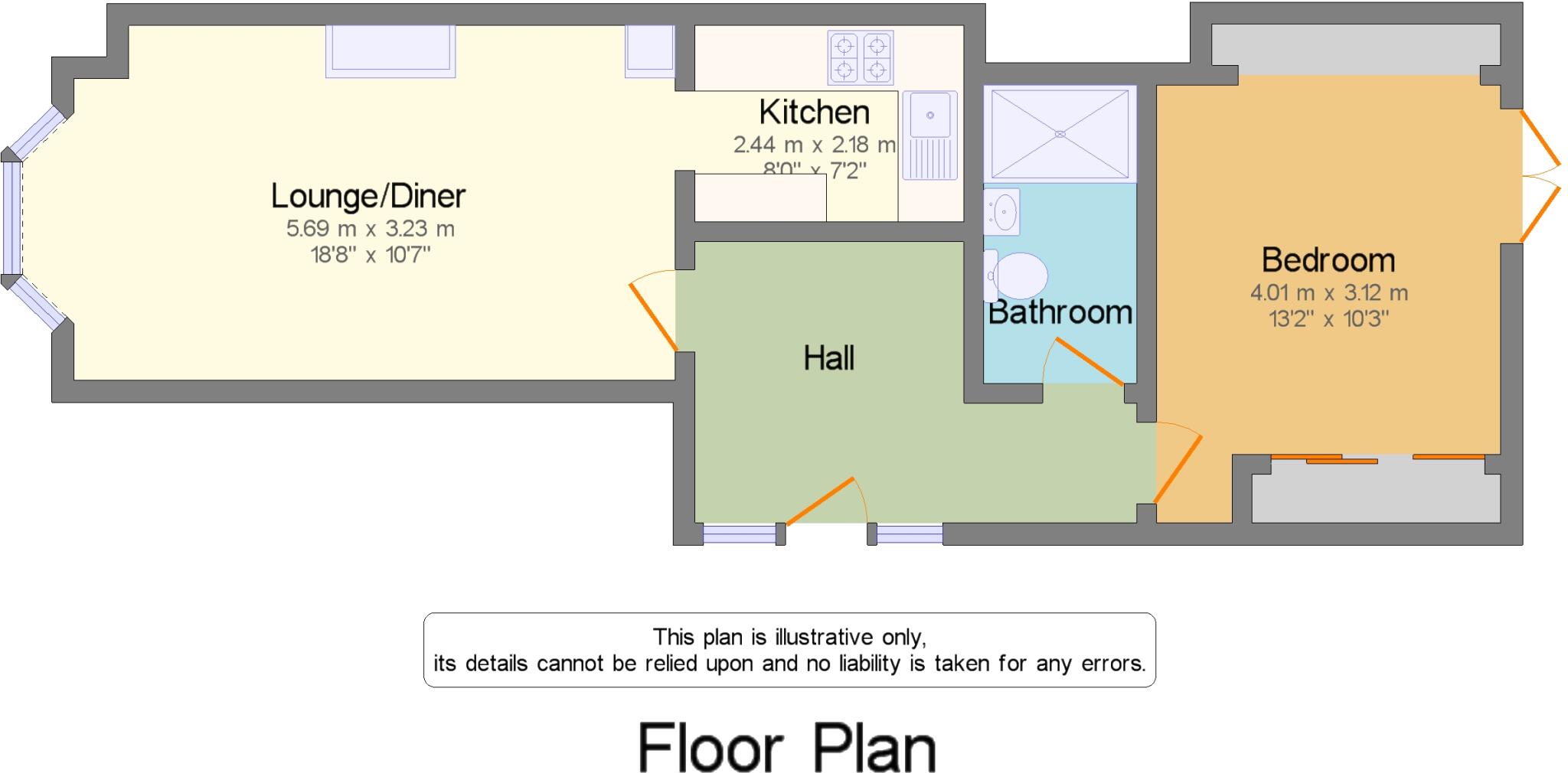 Brockhurst Road, Gosport floorplan