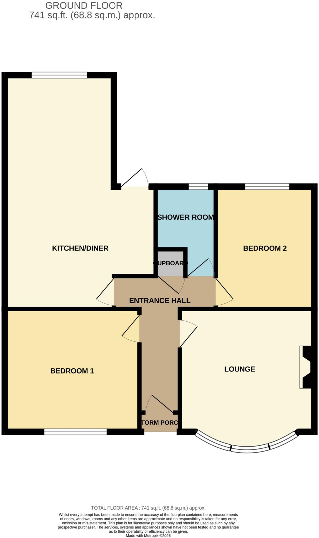 Highfield Close, Westcliff-on-Sea floorplan